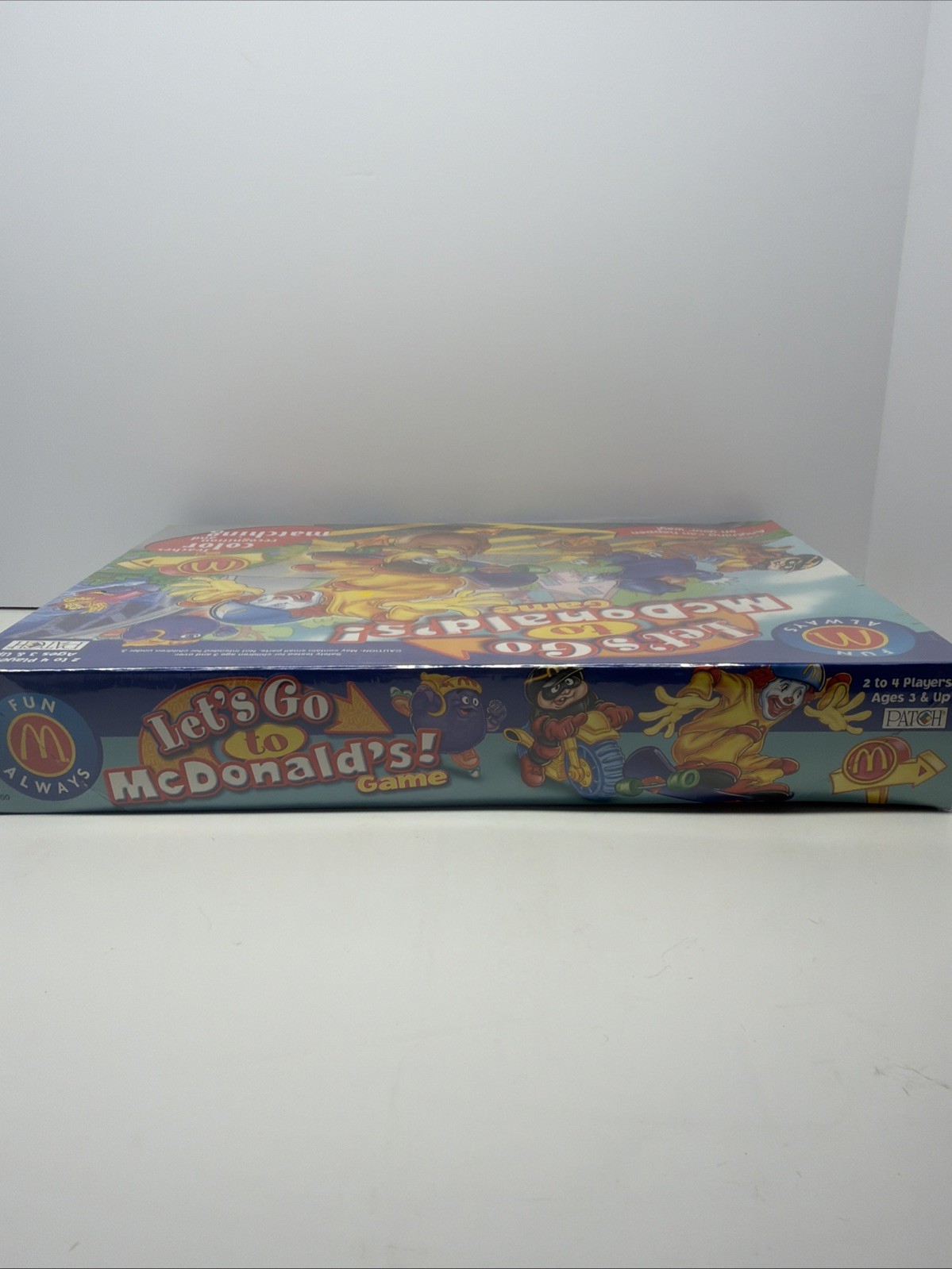 2001 Patch Products – Let’s Go to McDonald’s Game Sealed ( New Package Wear)