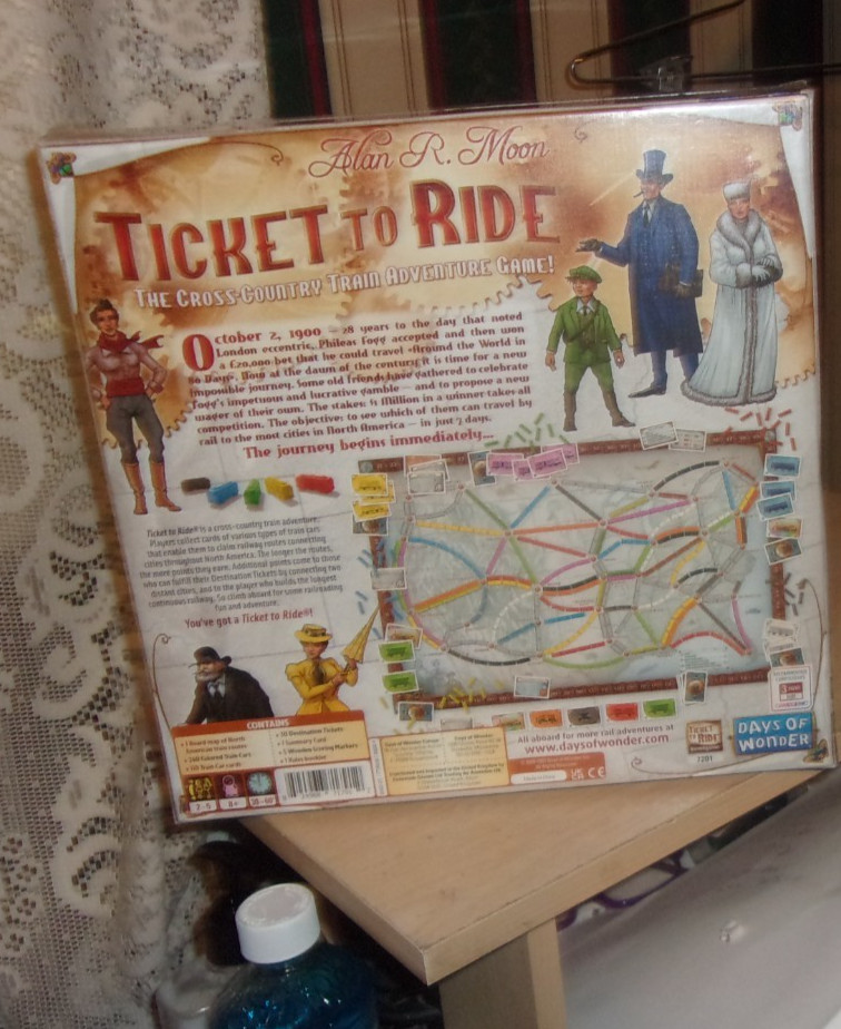 Days Of Wonder USA Ticket To Ride Board Game Alan R. Moon – NEW SEALED