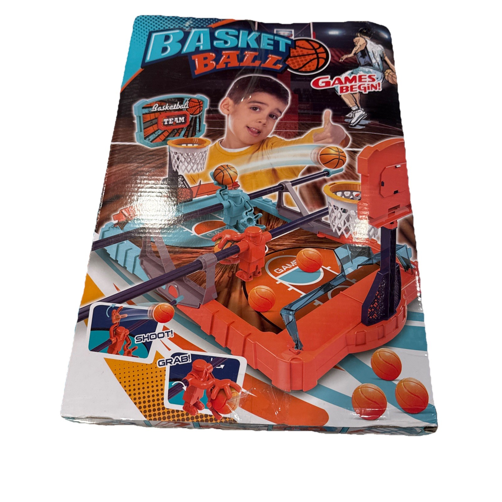 Basket Ball Shootout Game Players Can Gran And shoot 3 Years Plus