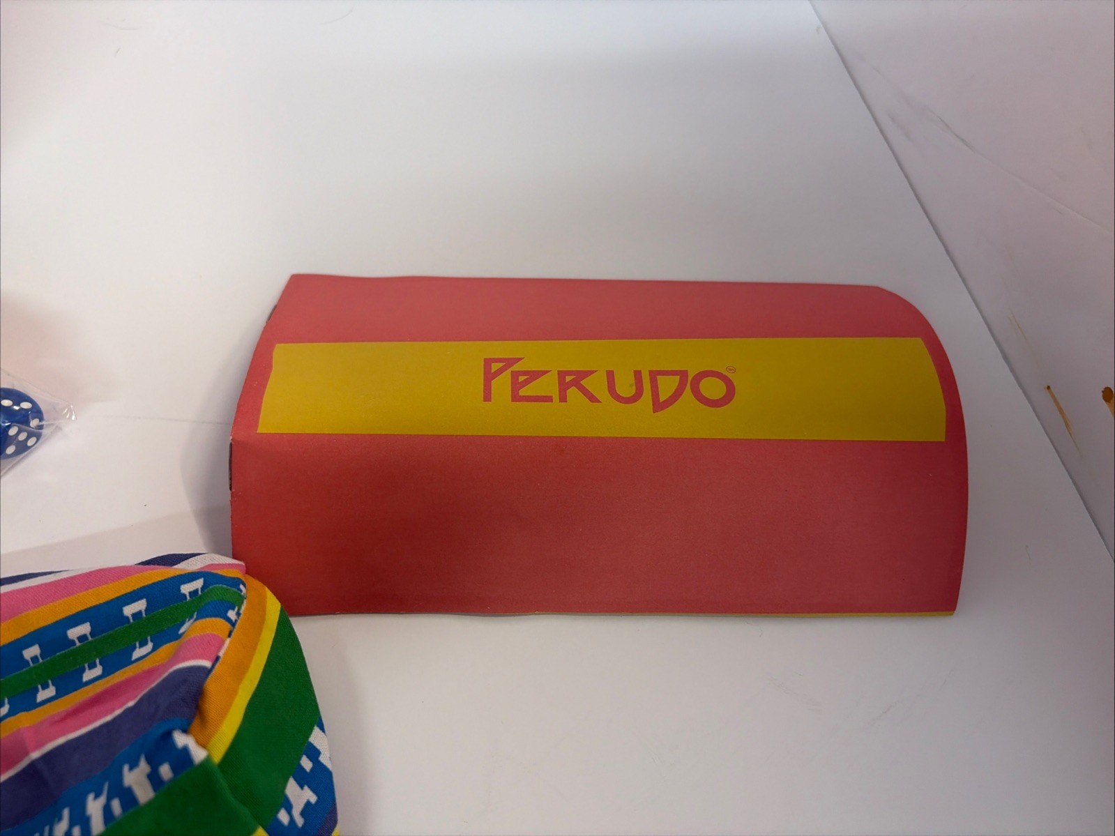 PERUDO Liar’s Dice Game 2002 Tin – South American Dice Game 100% Complete