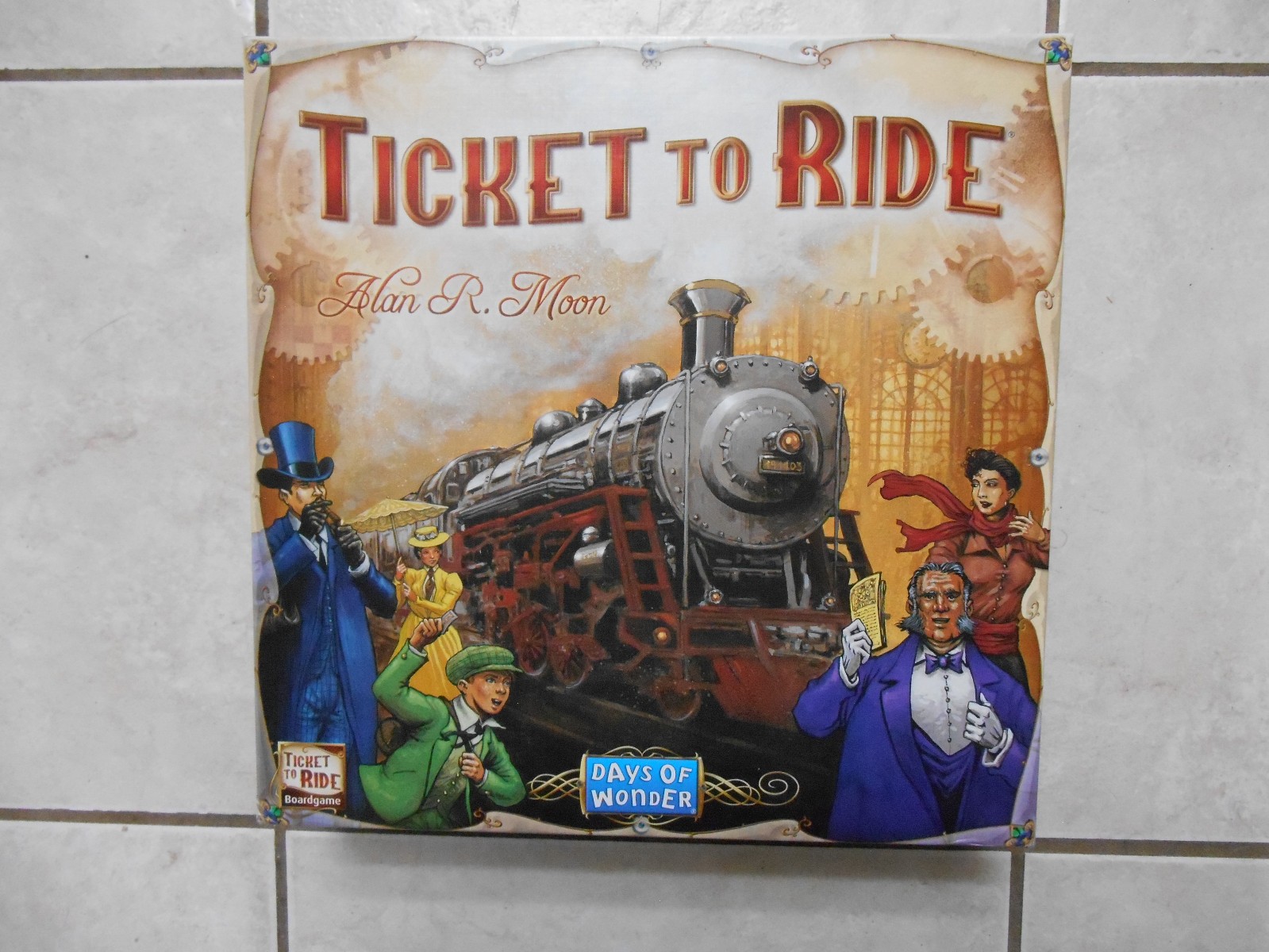 Ticket to Ride Board Game Days of Wonder Train Adventure Game 2019 – Complete