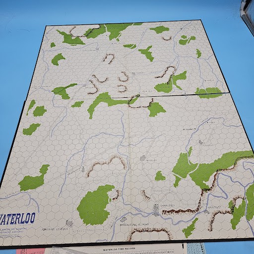 VTG Waterloo Avalon Hill Napoleonic Wargame Board Game 1962 Complete