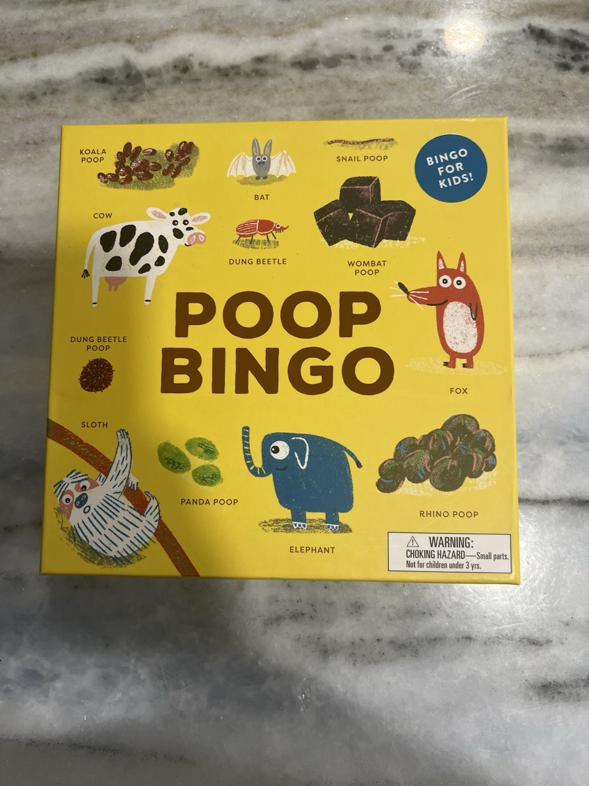 Poop Bingo Game