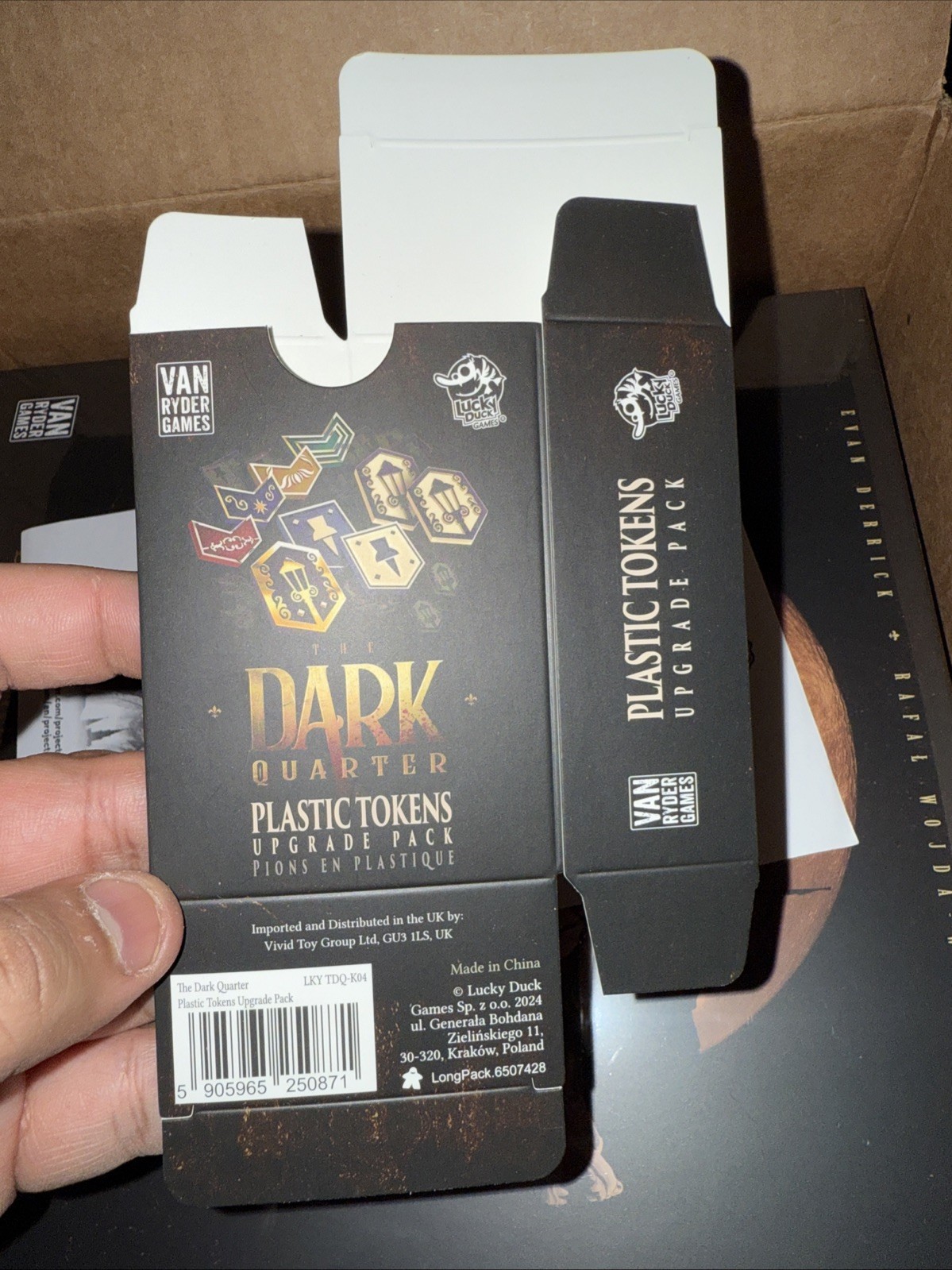 The Dark Quarter: The Whole Damn Agency Kickstarter Pledge Brand New And Sealed