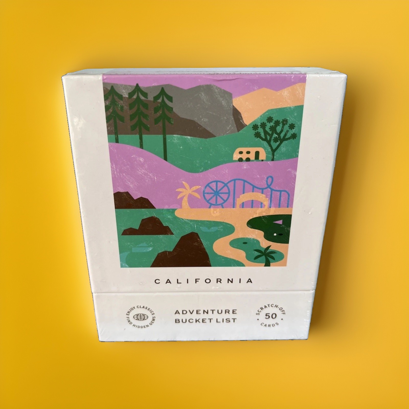 California Adventure Bucket List: 50 Scratch-Off Cards for Outdoor Activities
