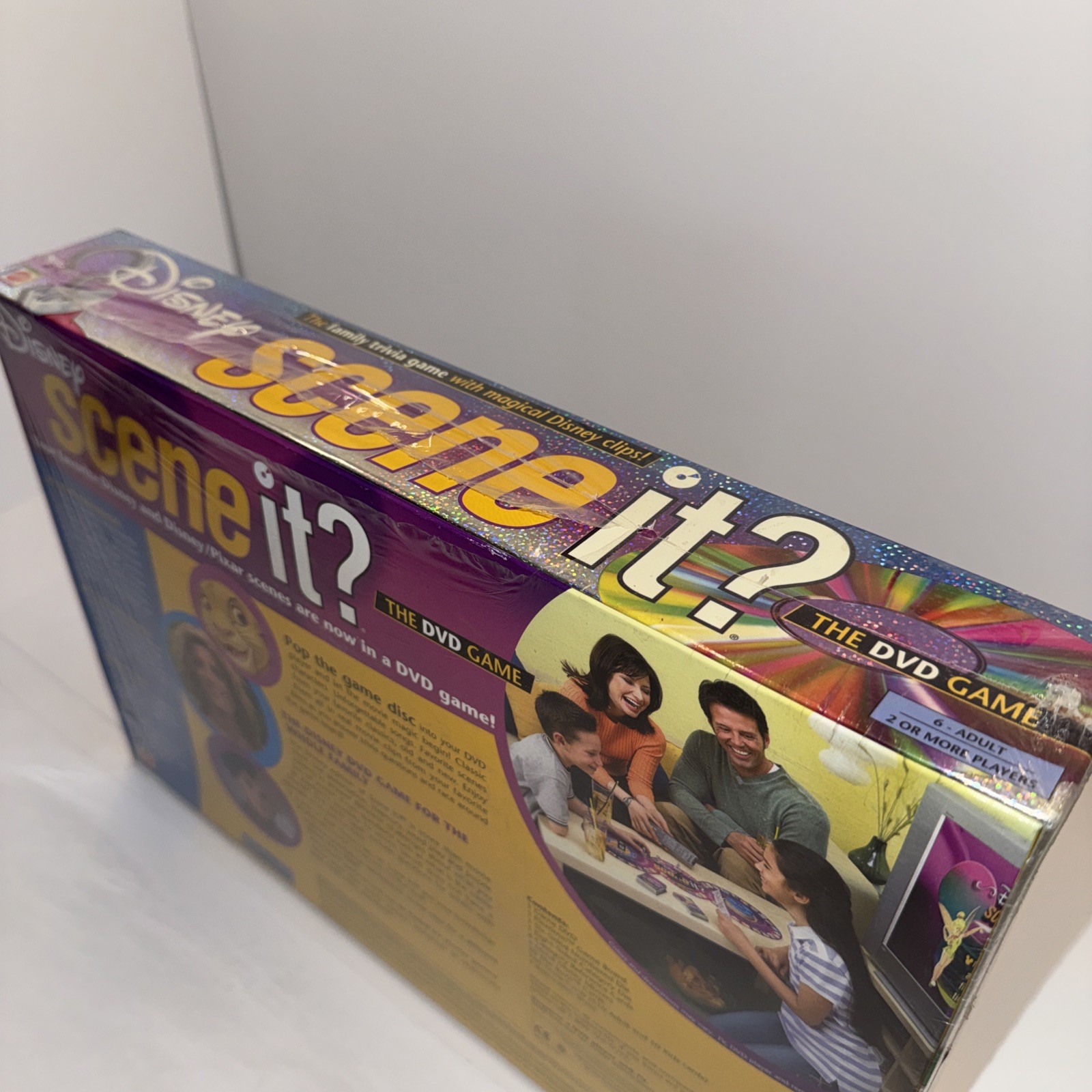 2004 New! Disney Pixar Scene It? DVD Trivia Board Game 1st Edition By Mattel