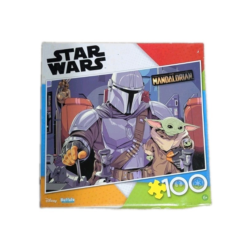 The Mandalorian Grogu The Child Board Game & Puzzle Bundle