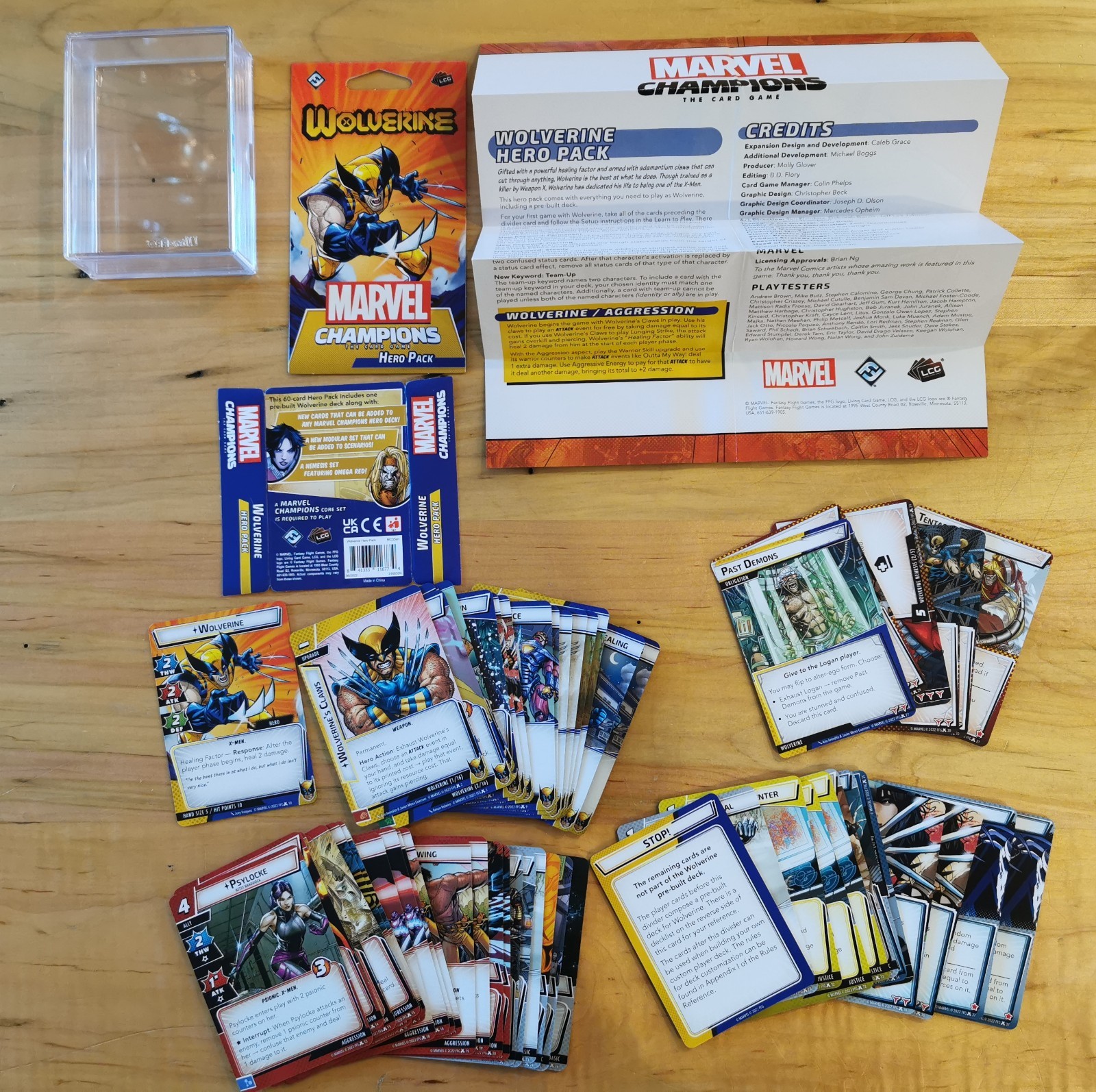 Marvel Champions Wolverine Hero Pack