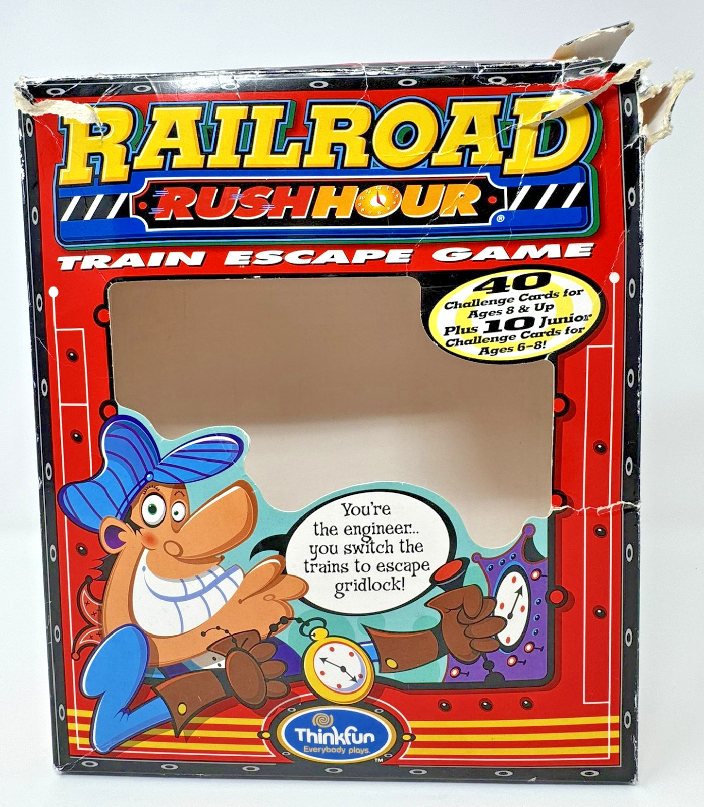 Railroad Rush Hour Train Think Fun Game – 100% Complete