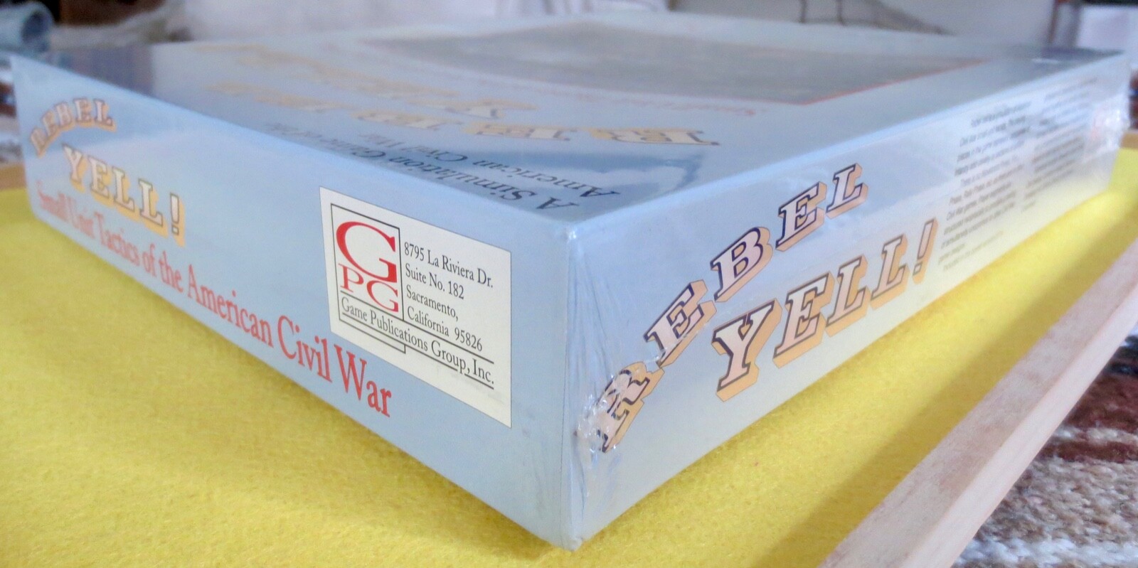 Rebel Yell! Small Unit Tactics of the American Civil War. 1991 Free UPS shipping