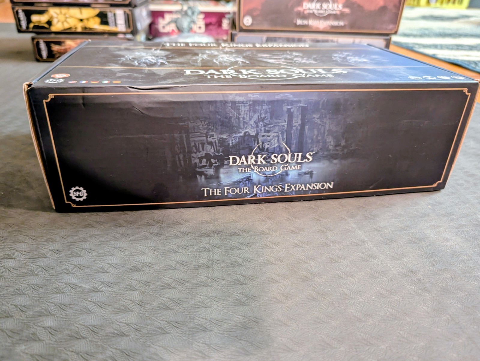 Dark Souls The Board Game Kickstarter Exclusive Four Kings Expansion Sleeved