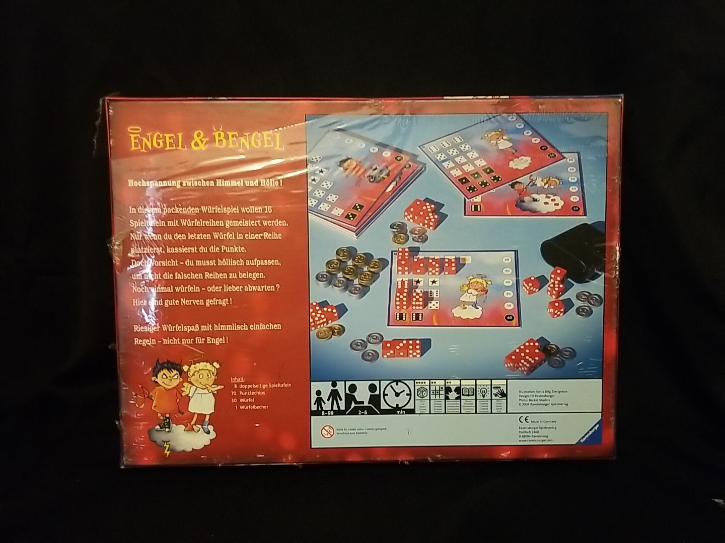 Engel & Bengel Board Game Ravensburger – in German Germany Gift
