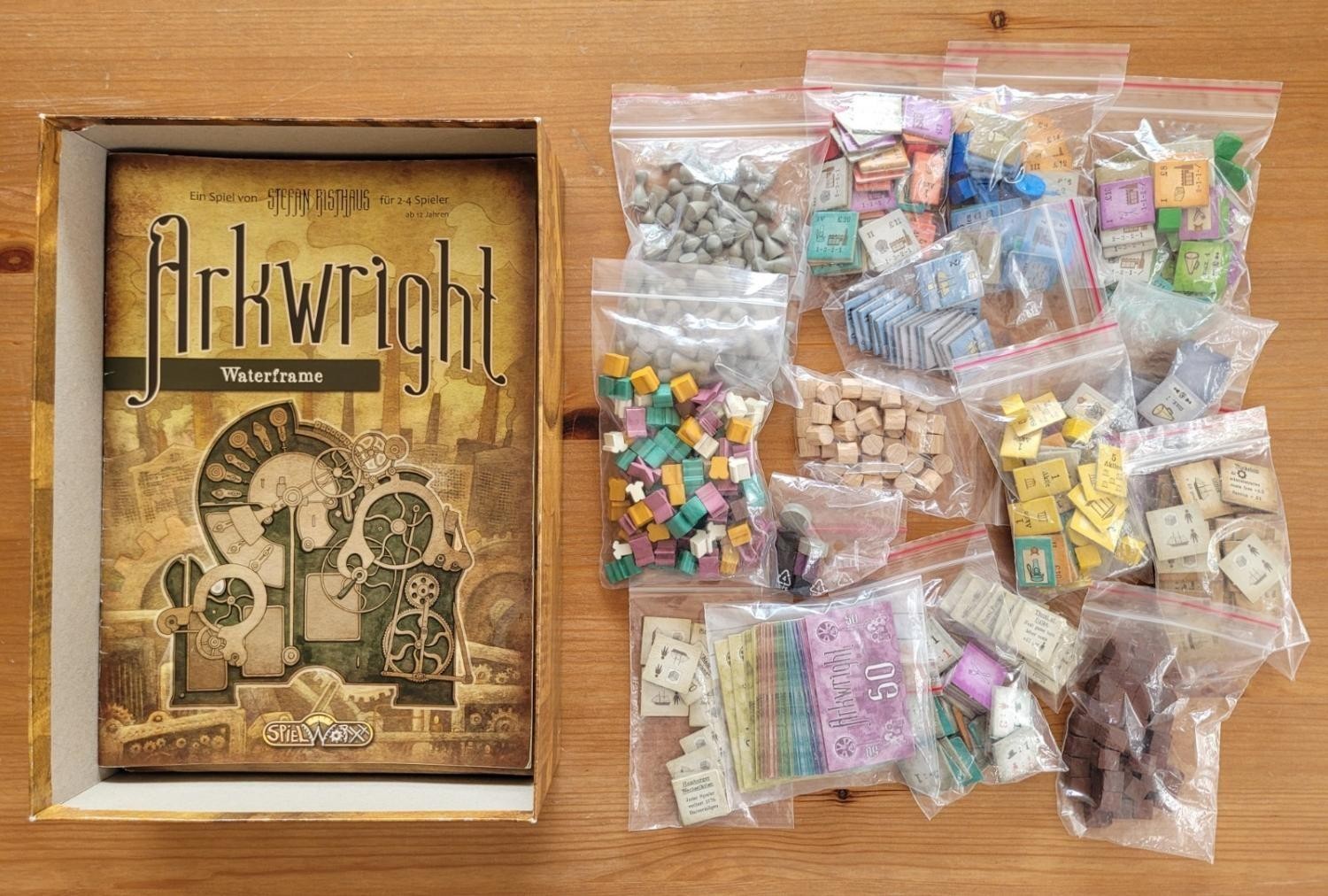 Arkwright – Spielworxx – Board Game – (English/German) issue)