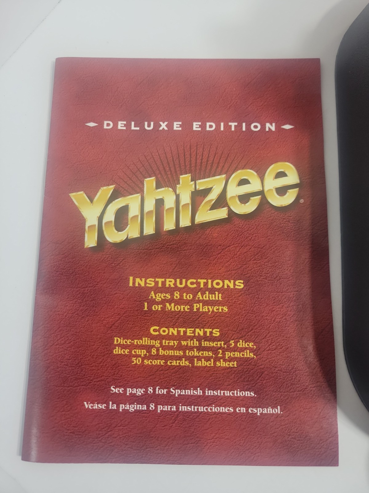 Milton Bradley 1997 Deluxe Edition Yahtzee Complete