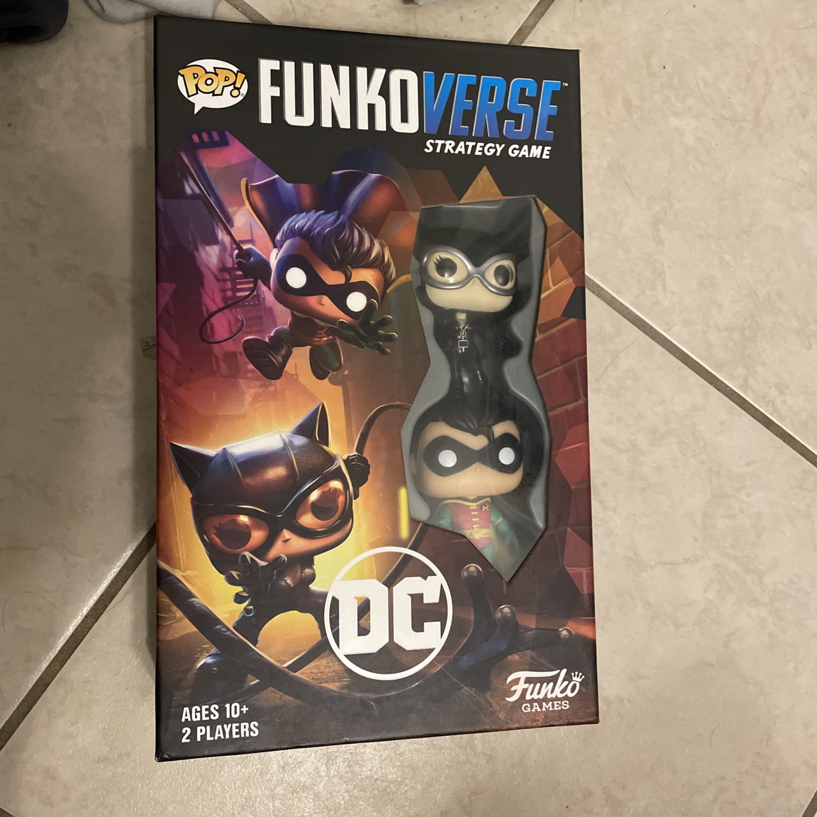 POP! Funkoverse Strategy Game Funko Games Catwoman Robin DC Comics NEW