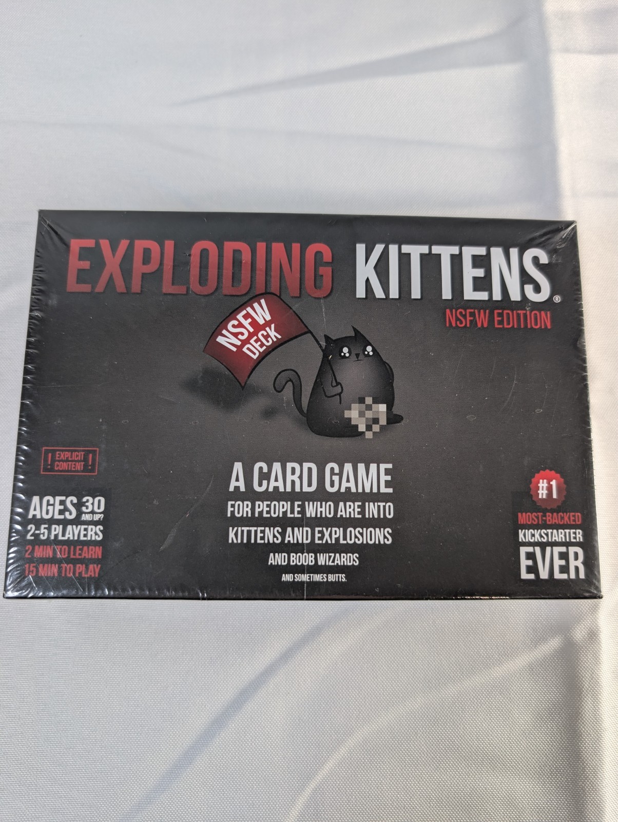 Exploding Kittens NSFW Edition Card Game Sealed Adult Party Game 2–5 Players