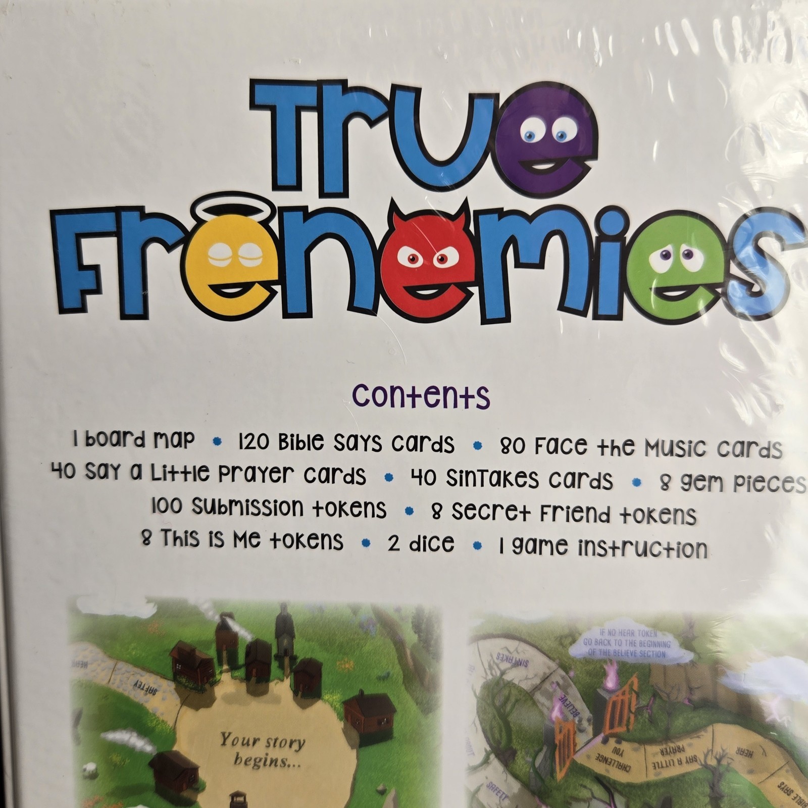 True Frenemies Christian Strategy Board Game Sealed New Christian Tree of Life