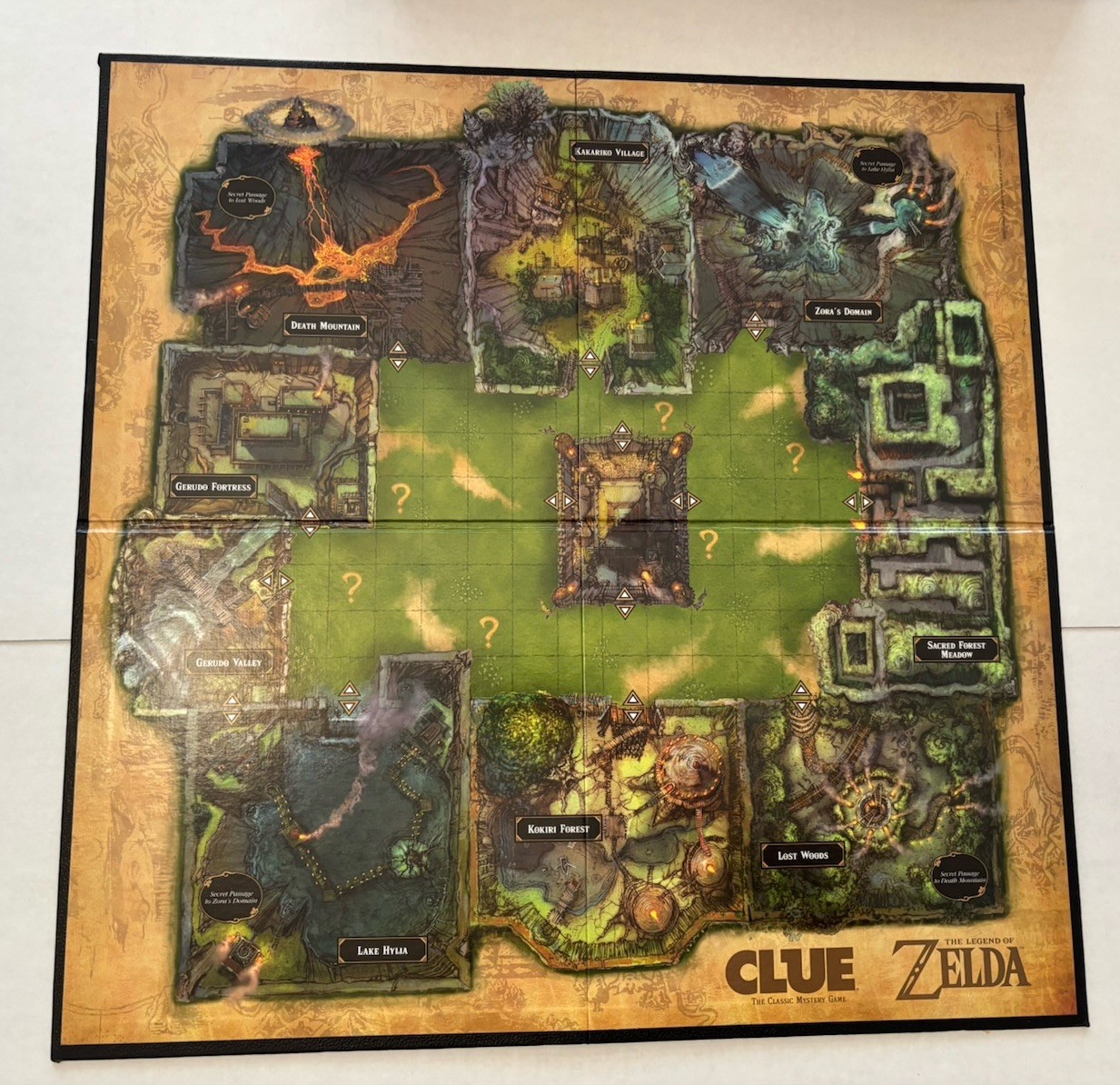 The Legend Of Zelda Collector’s Edition CLUE Board Game Complete