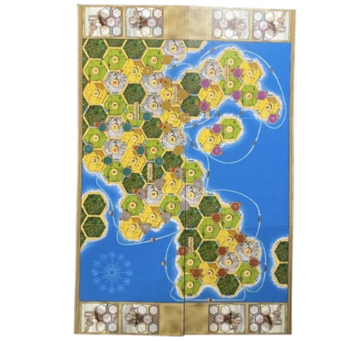 Catan Histories Struggle For Rome Board Game Mayfair Games 100% Complete