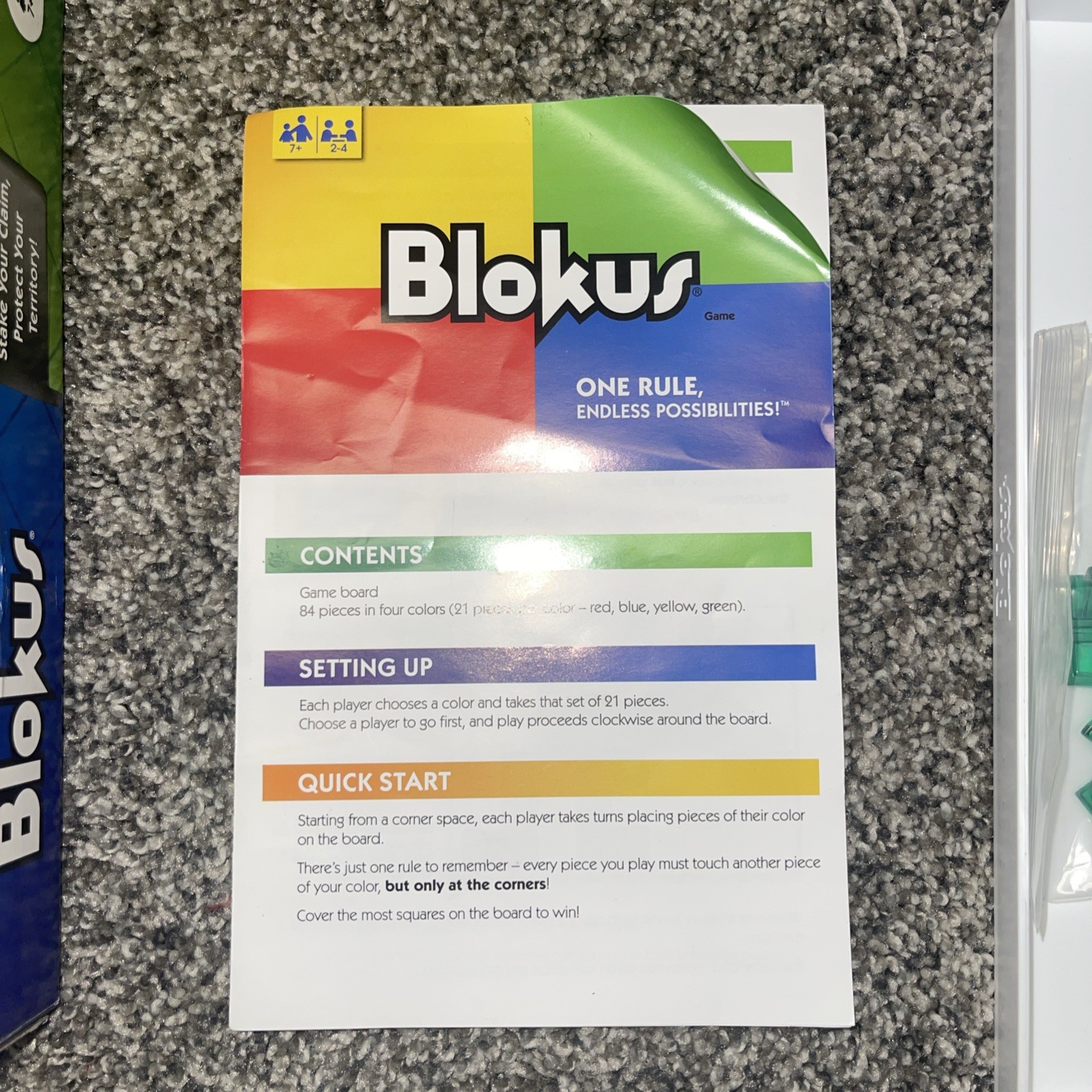 Blokus Board Game Strategy Educational FAMILY FUN