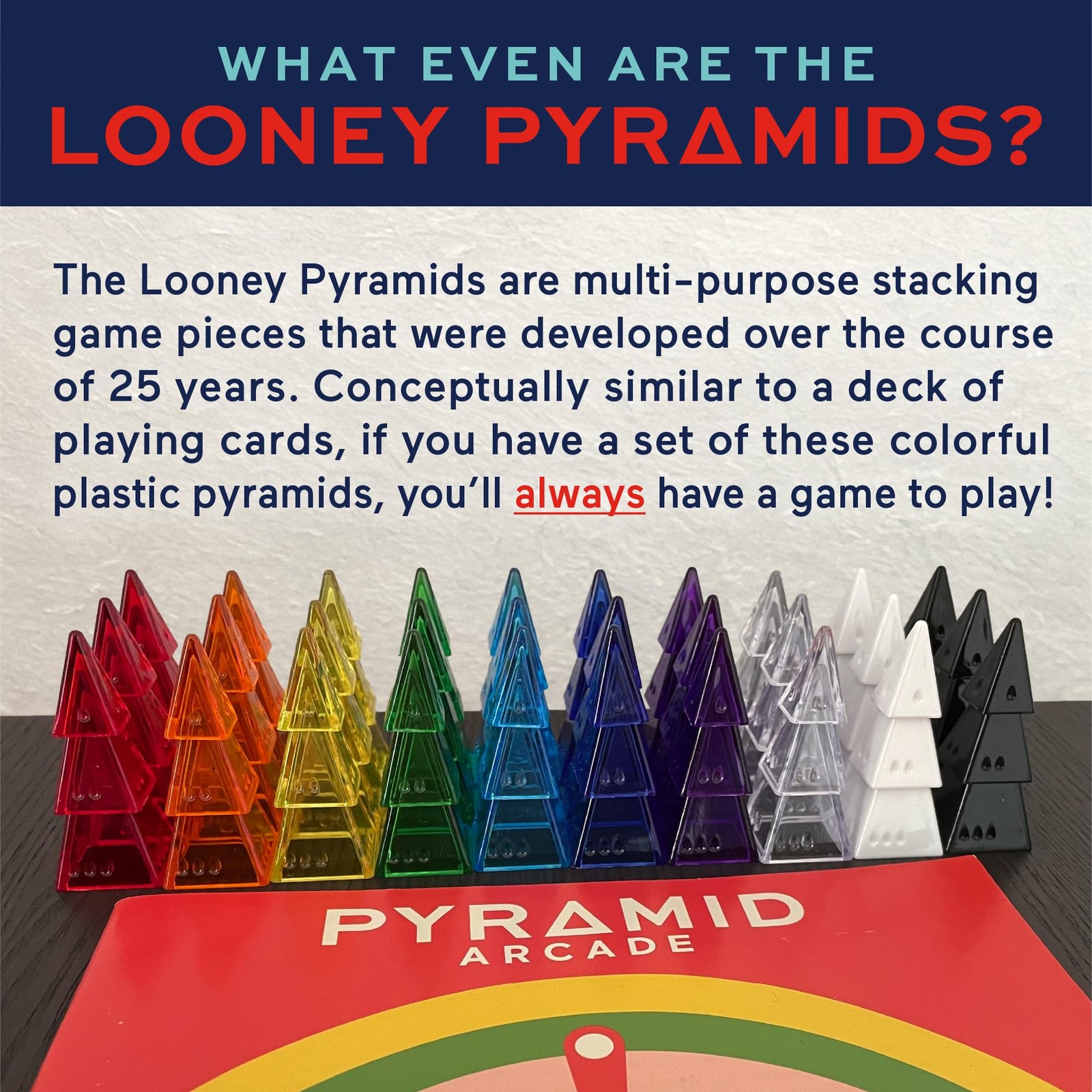Looney Labs Pyramid Arcade Board Game – Ultimate Game Library