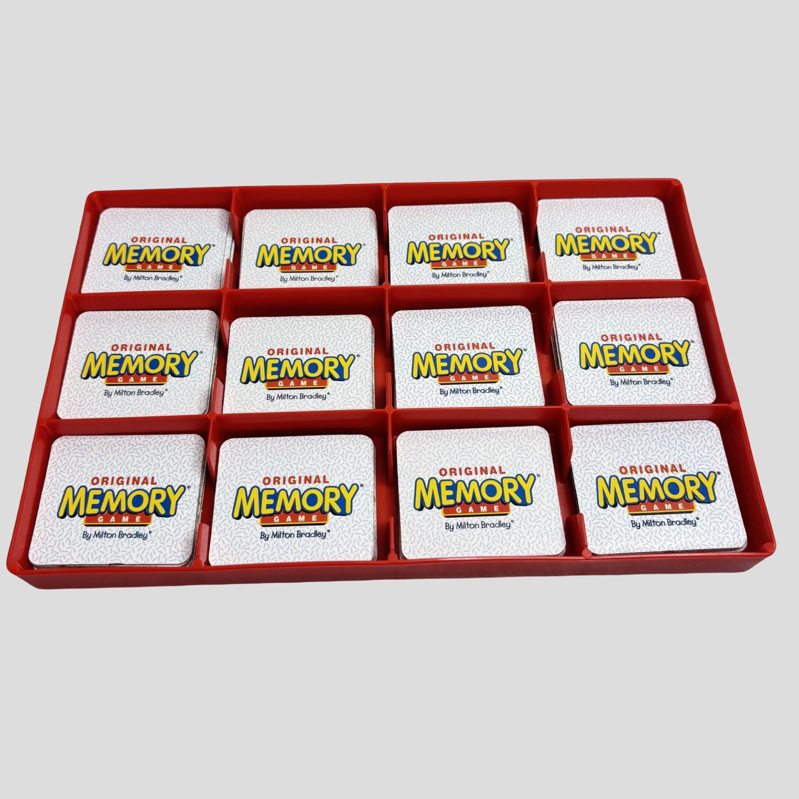 Original Memory Game Board Game Milton Bradley 1999 Vintage COMPLETE
