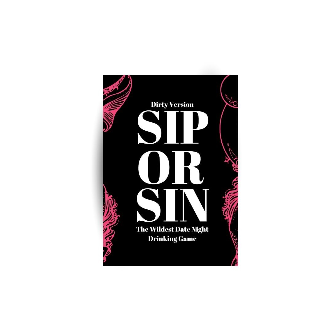 Freaky Couples Game – Sip Or Sin Drinking Game for Date Night & Valentine’s Gift