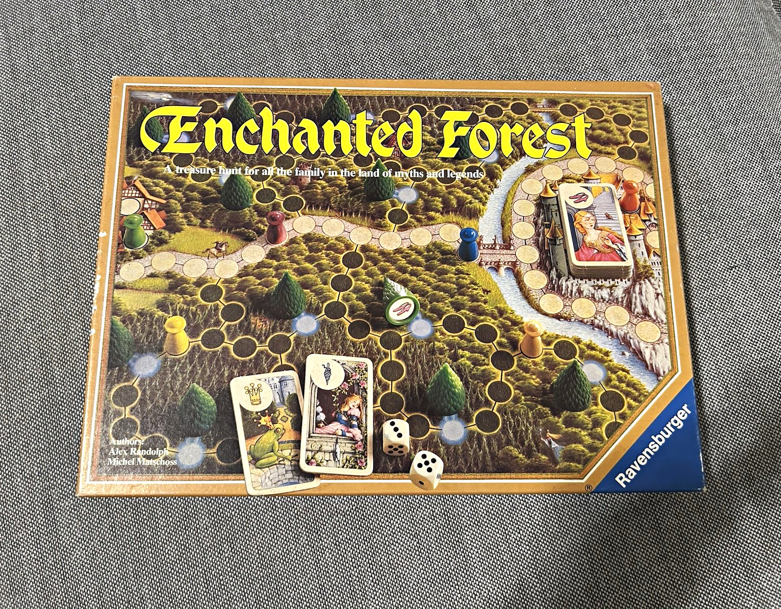 Vintage Ravensburger Enchanted Forest Board Game 1982
