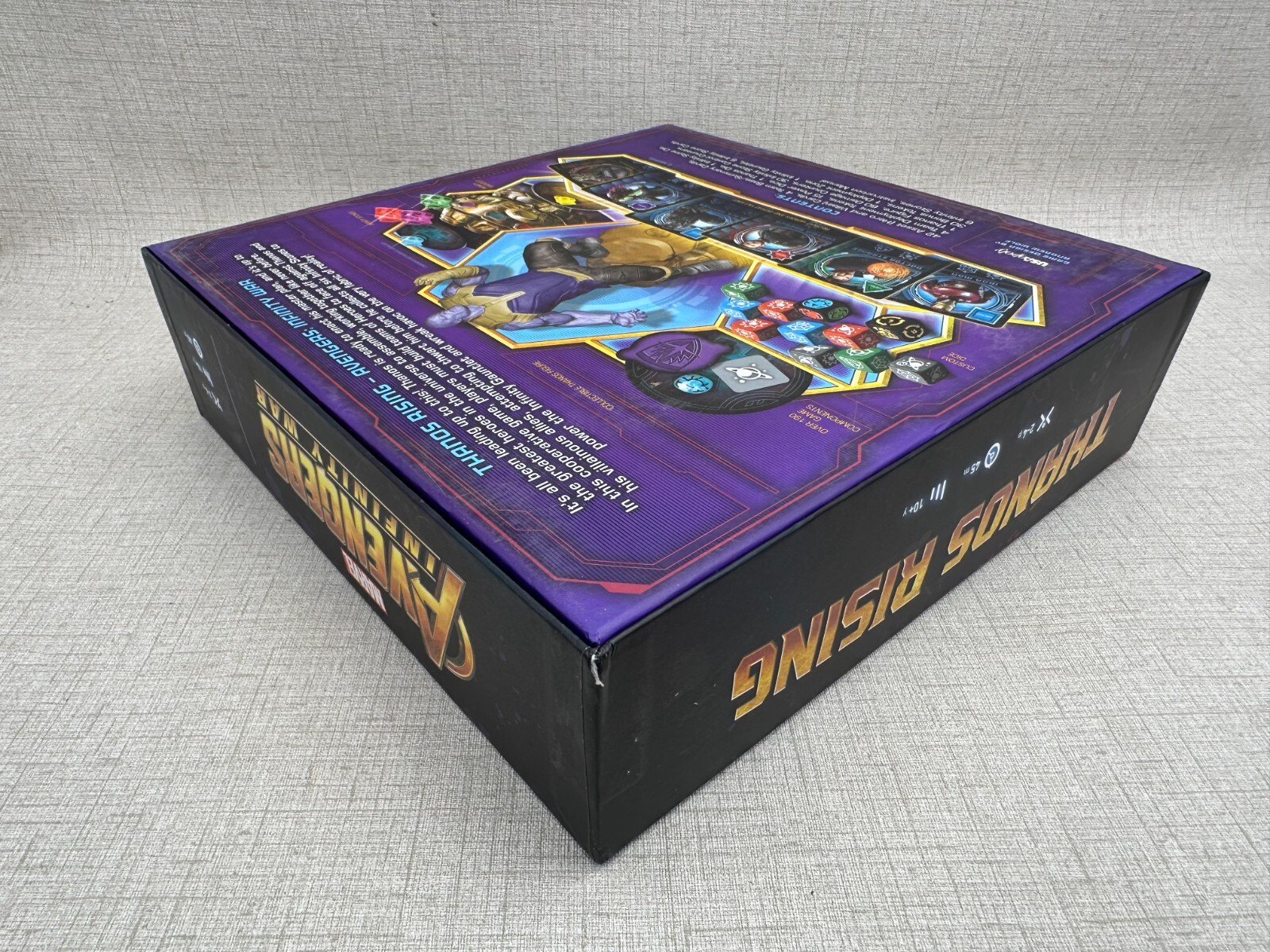 Thanos Rising Avengers: Infinity War Board Game 100% Complete 2018 Marvel 2-4 pl