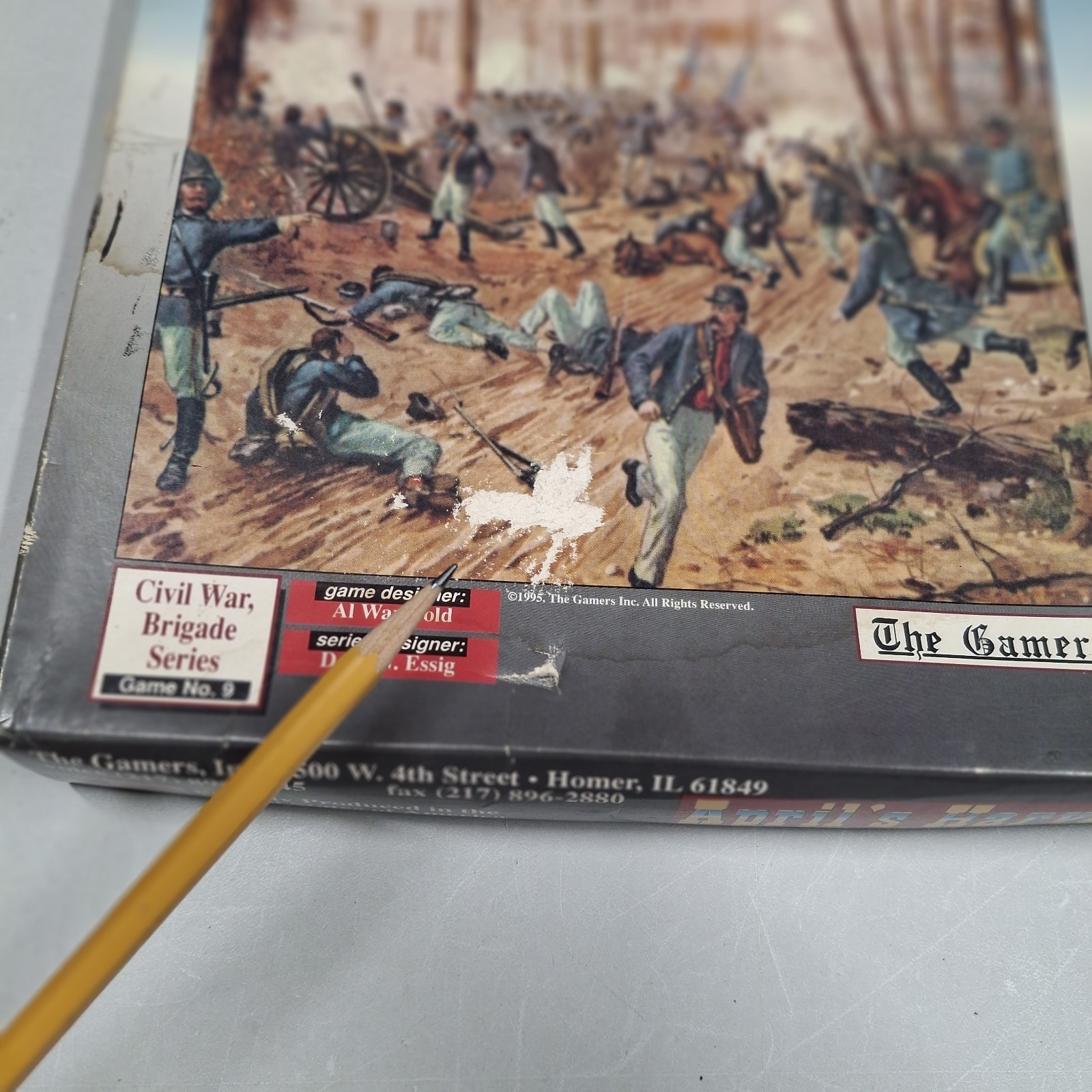 April’s Harvest: The Battle of Shiloh, April 6 & 7, 1862 (Unpunched) CWBS NO. 9