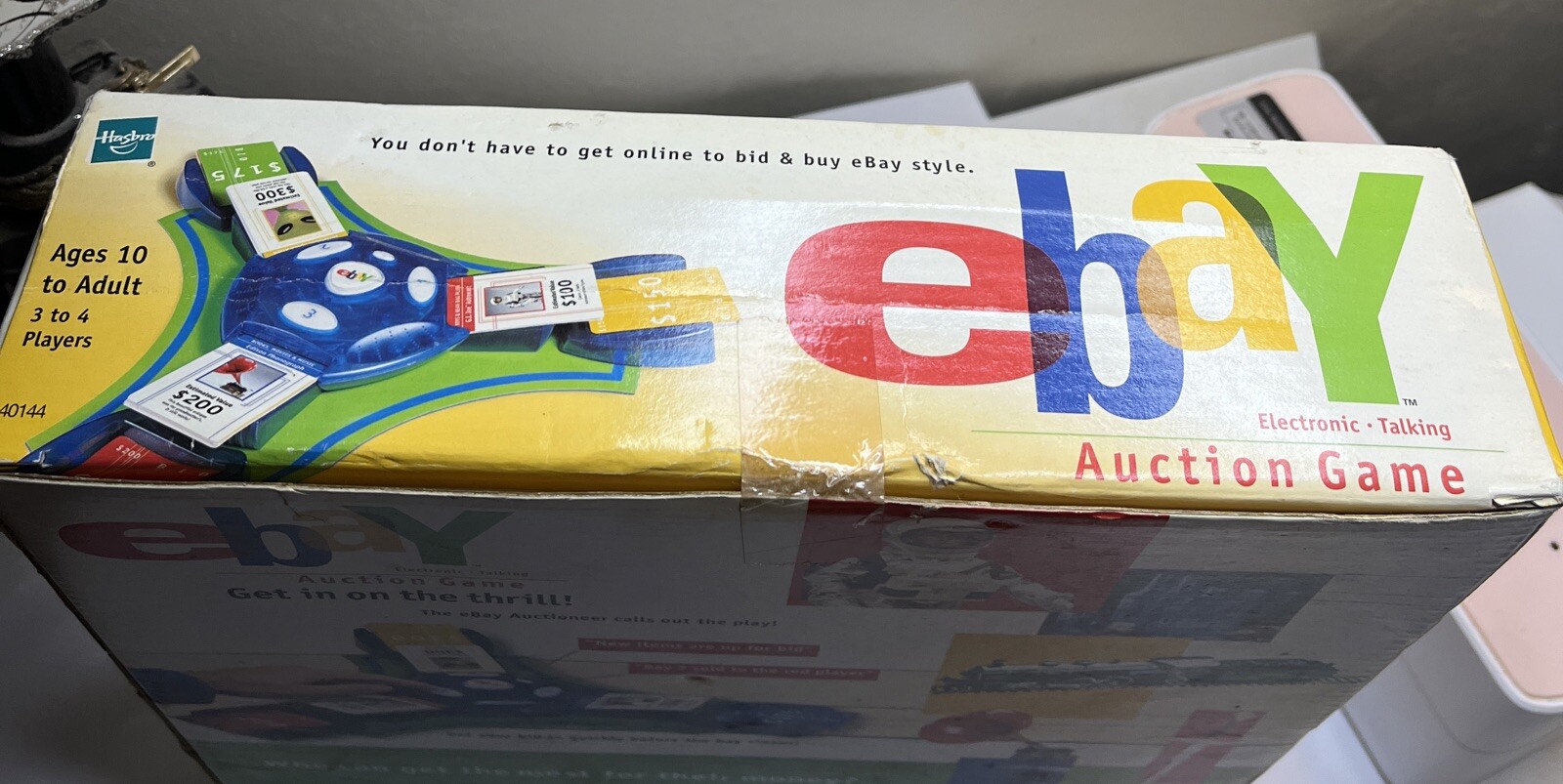 Vintage 2001 eBay Auction Electronic Talking Board Game Hasbro Never Opened