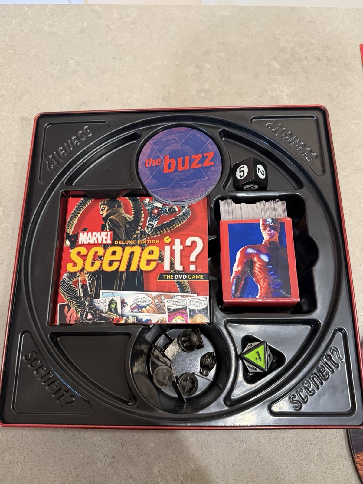 Marvel Scene It DVD Game Deluxe COMPLETE ScreenLife 2006 Movies Superheroes
