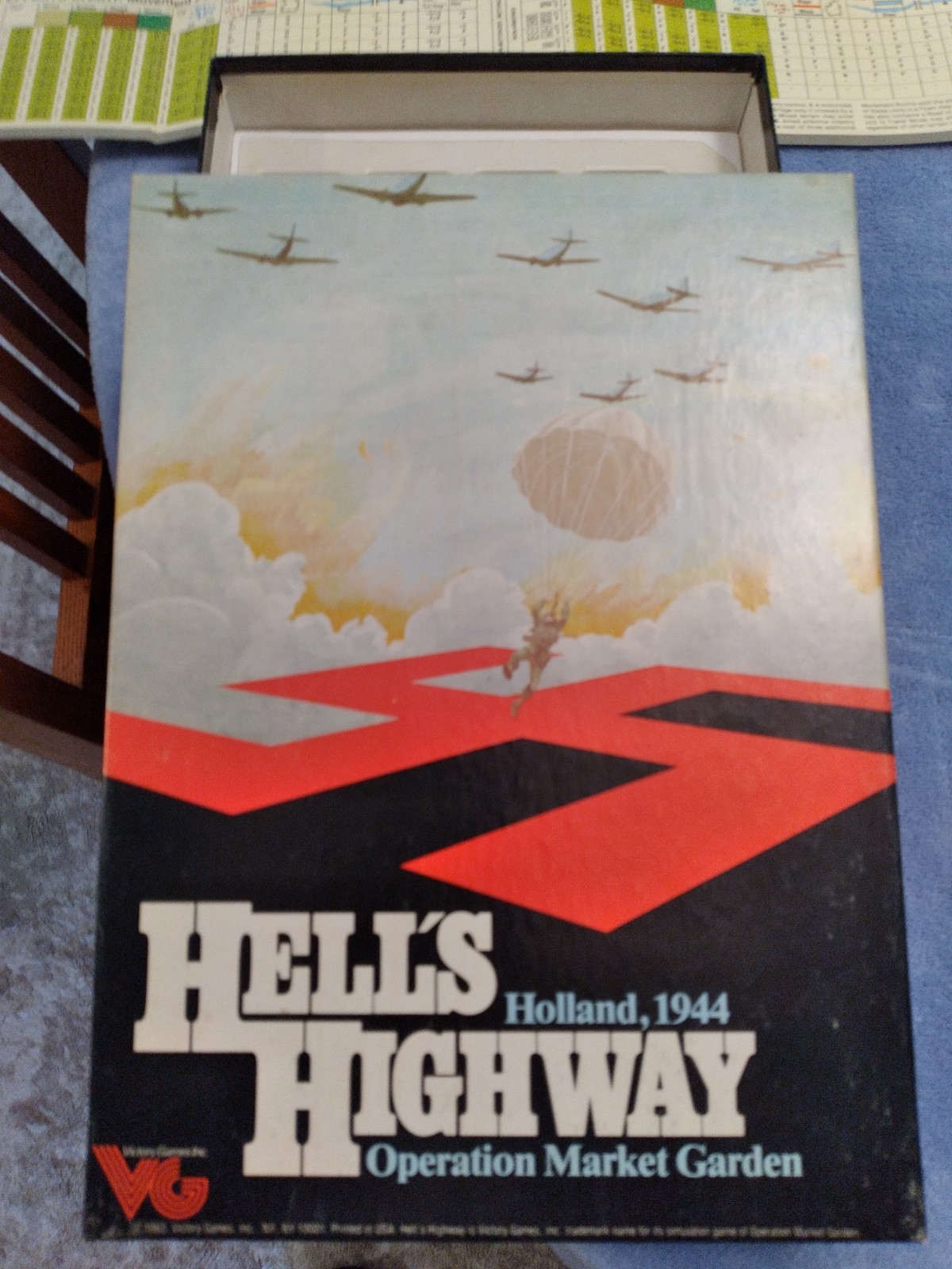 1983 Victory Games WW2 Hell’s Highway: Operation Market Garden, 1944, Complete