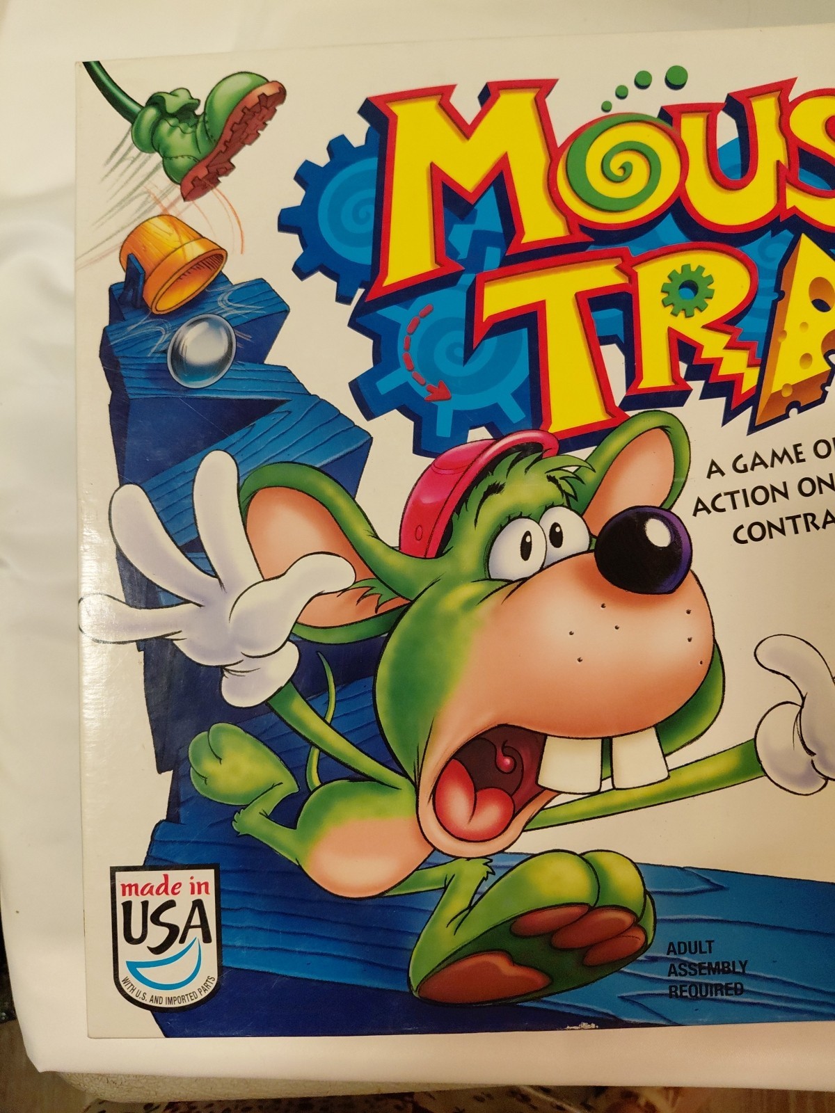 Mouse Trap Board Game; Classic Kids Family Game Night; Rube Goldberg Game