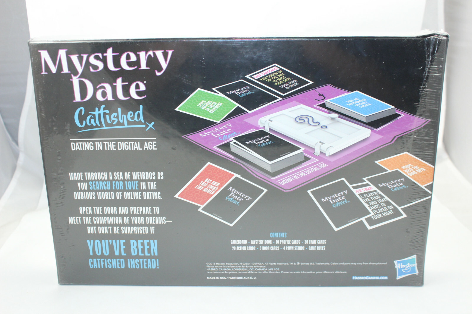 Hasbro Classic Mystery Date Catfished Dating Adults Parody Board Game NEW