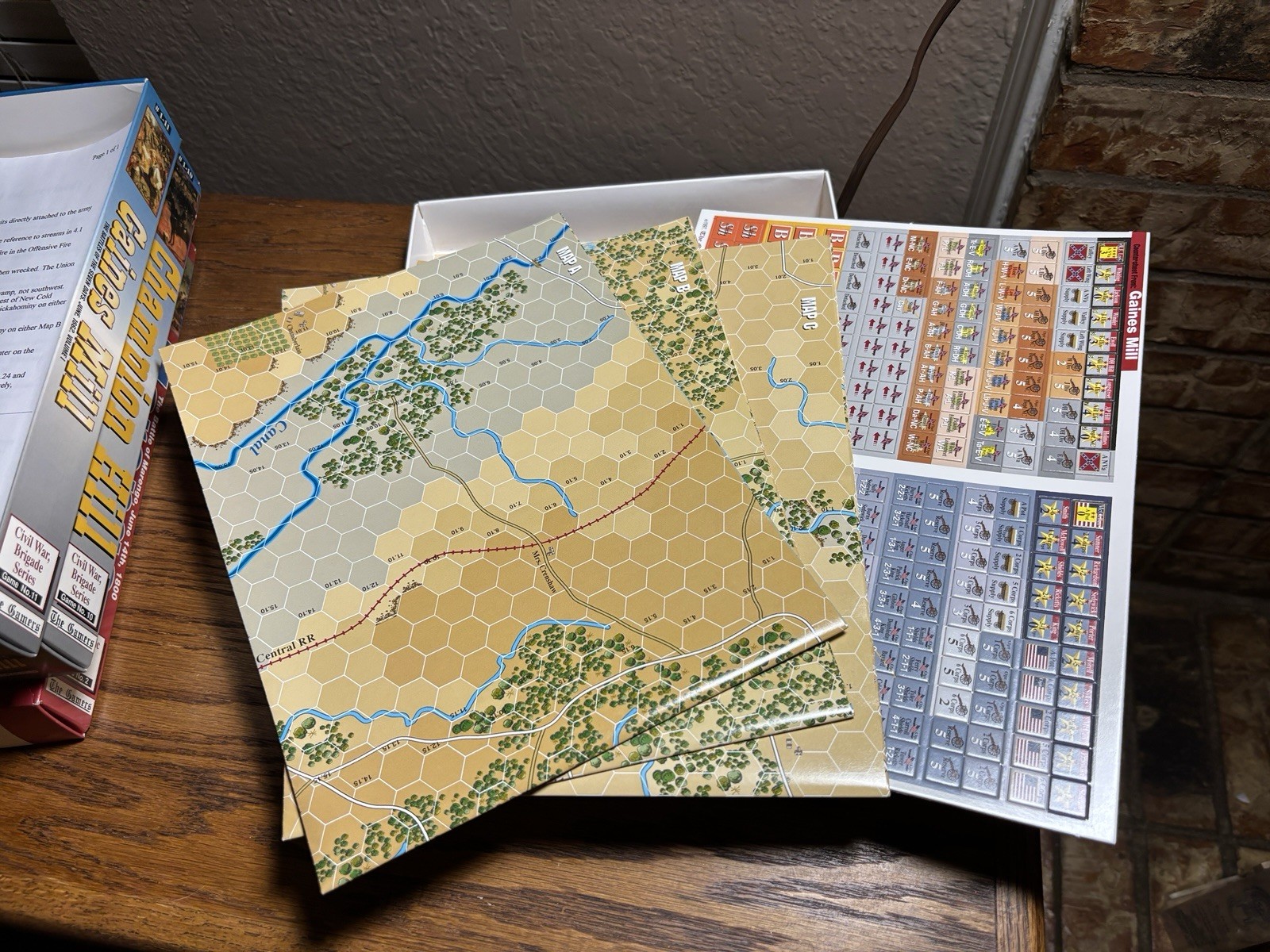 The Gamers Board Game Bundle Champion Hill Gaines Mill and Marengo New Unpunched