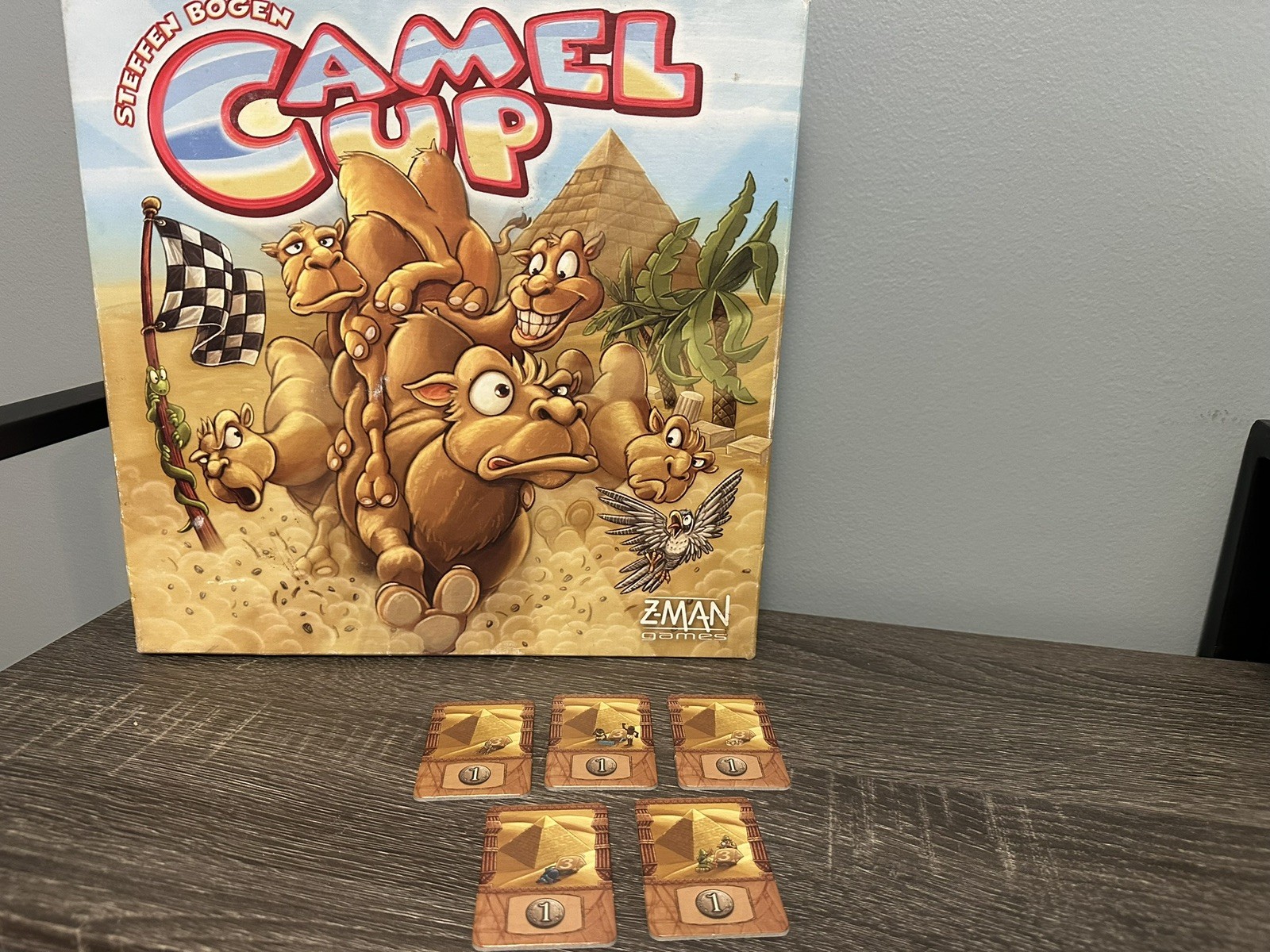 Camel Up Board Game First Edition Replacement Pyramid Cards/ Tiles