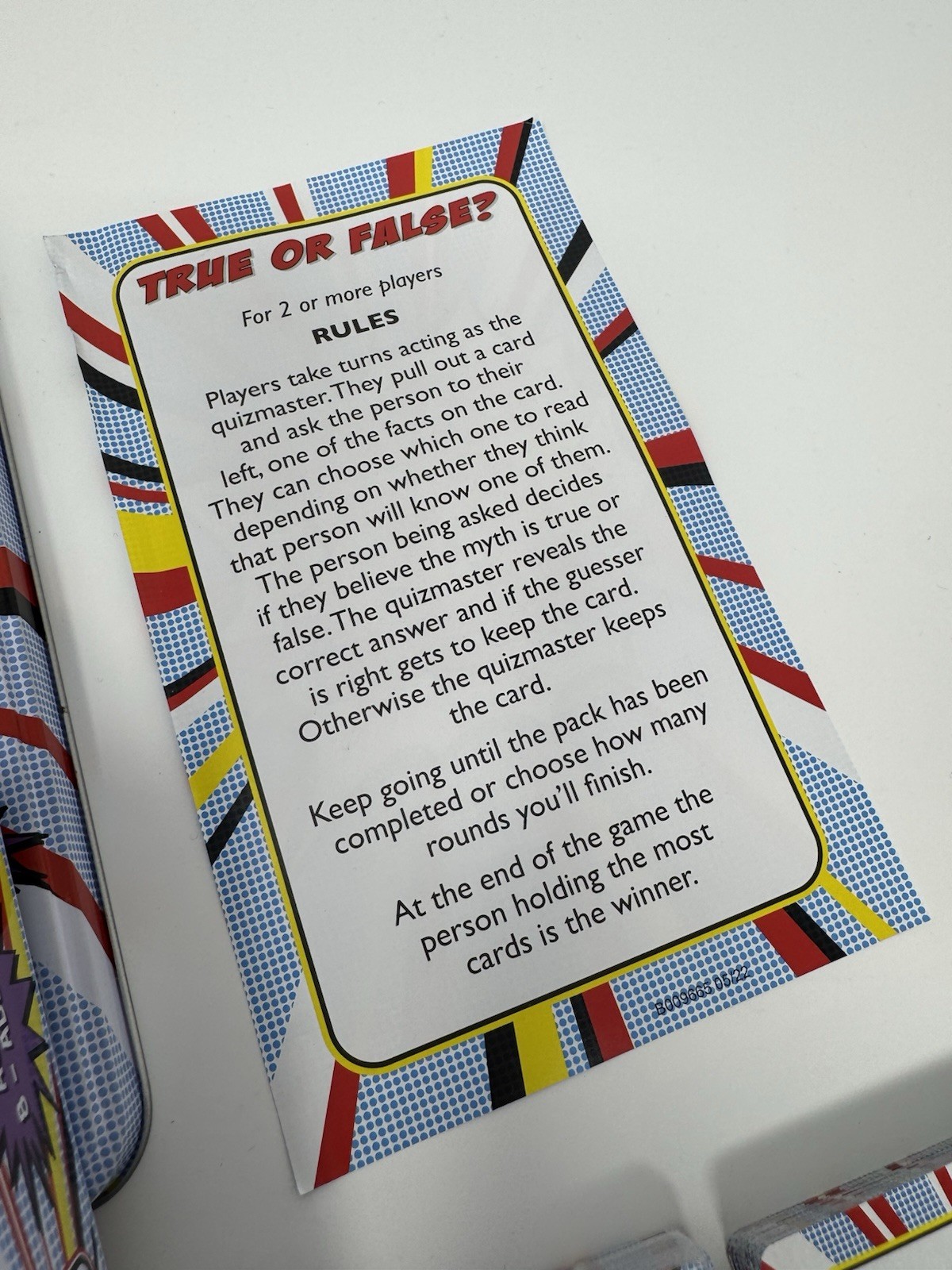 True Or False The Hilarious Trivia Game, Pre-owned, Played Once, Fun Family Game
