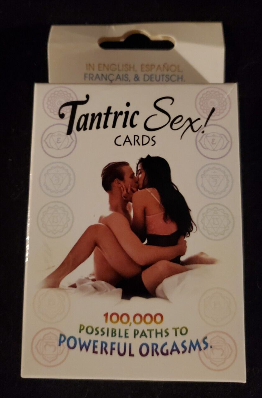 ADULT CARD GAME: TANTRIC SEX – Couples Fun Drinking Foreplay Sex Amusement