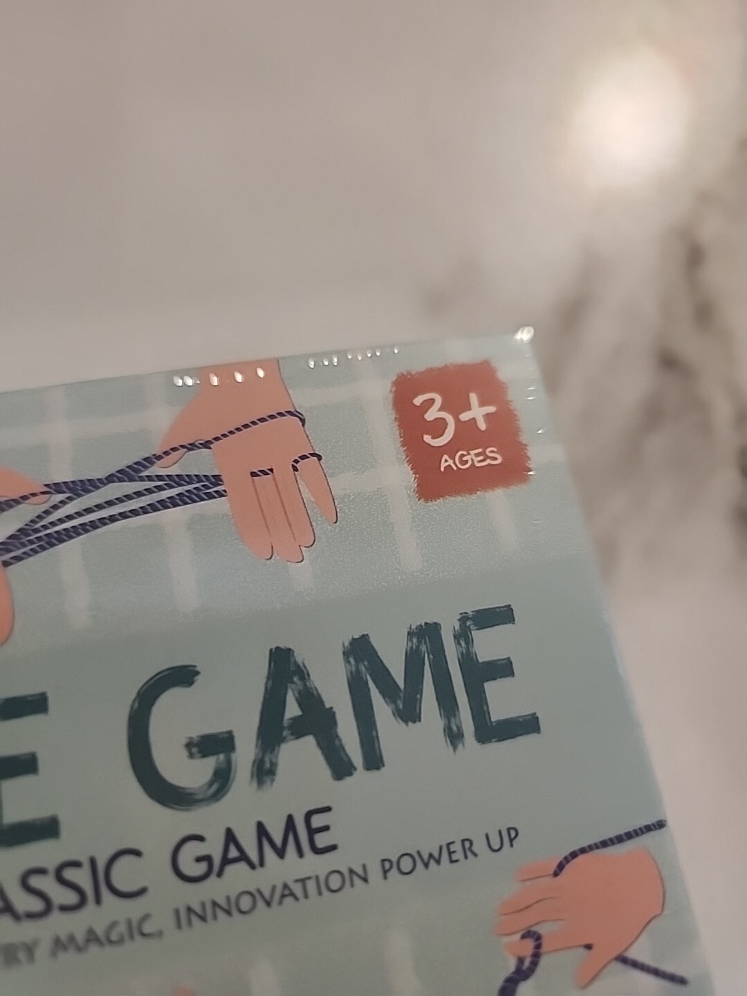 Rope Game, 3+ Years Educational Learning Toy Classic Finger Geometry Magic