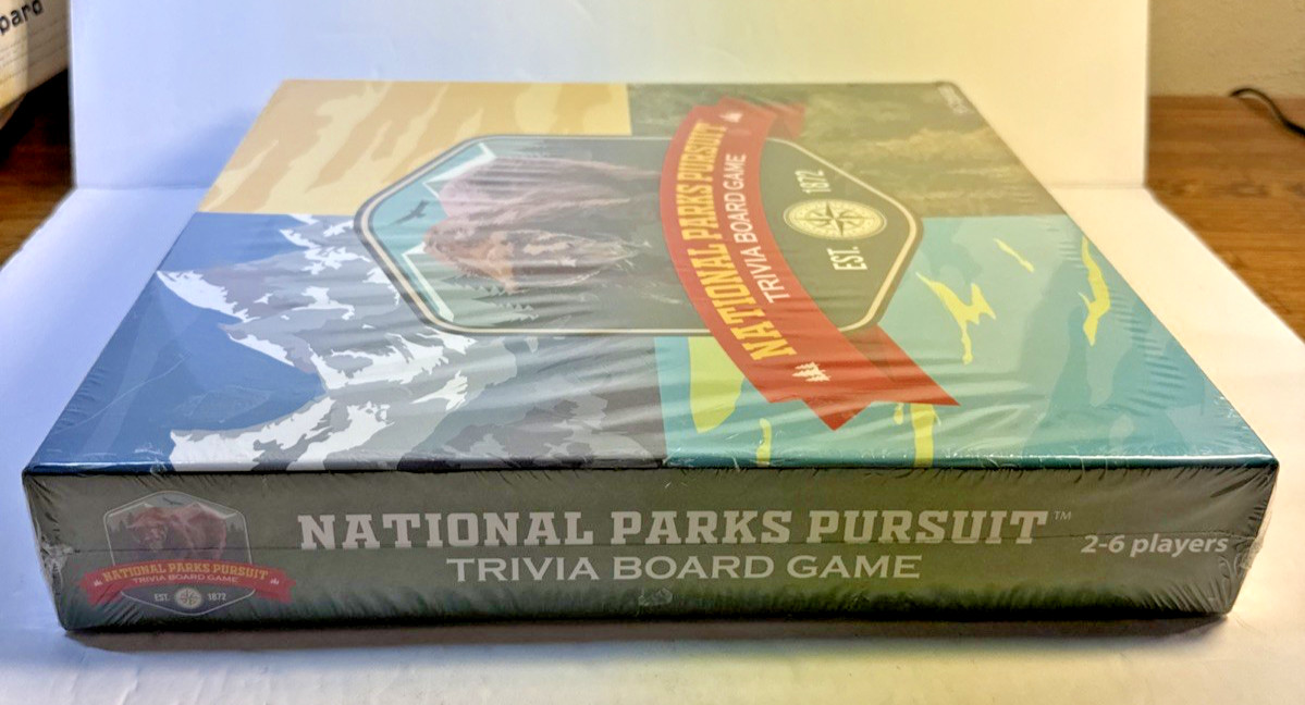 National Parks Pursuit Trivia Board Game, FunWares Ages 8+ BRAND NEW &SEALED