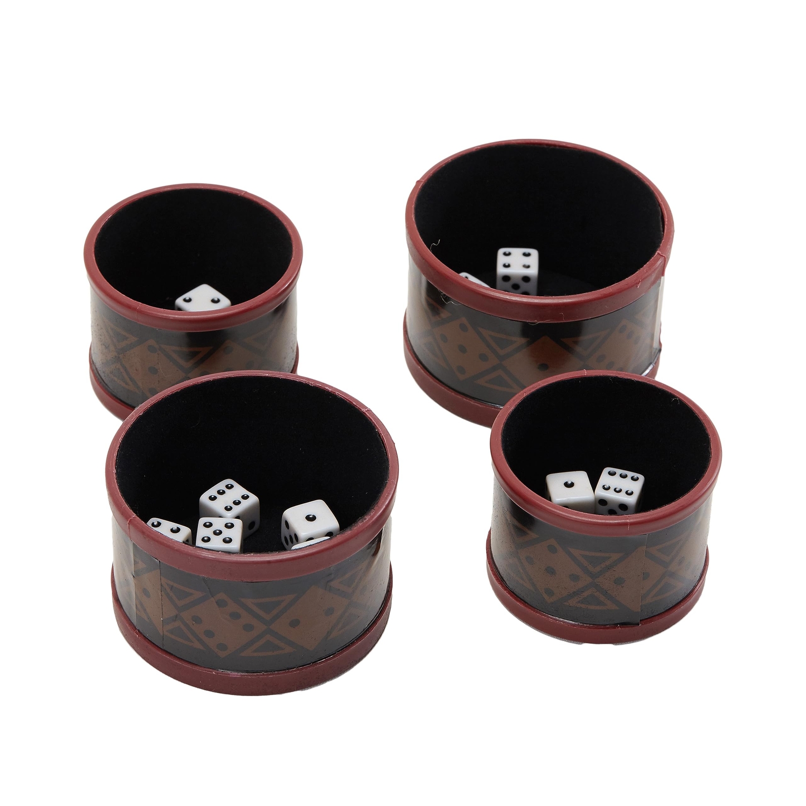 Front Porch Classics Liar’s Dice Bluffing Game for 2 to 4 Players 20 Dice