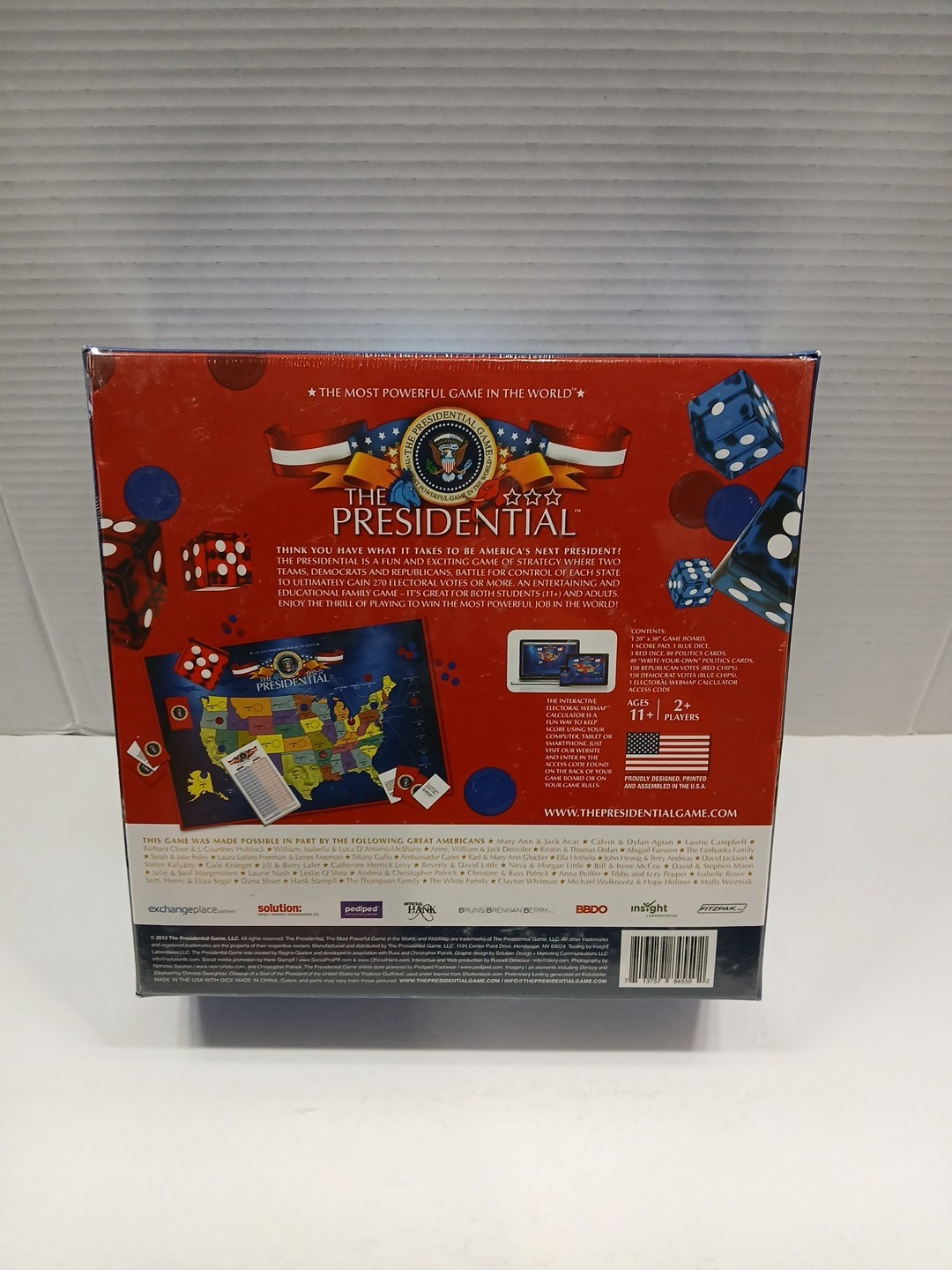 The Presidential The Most Powerful Game in the World Premiere Edition 2012 NEW