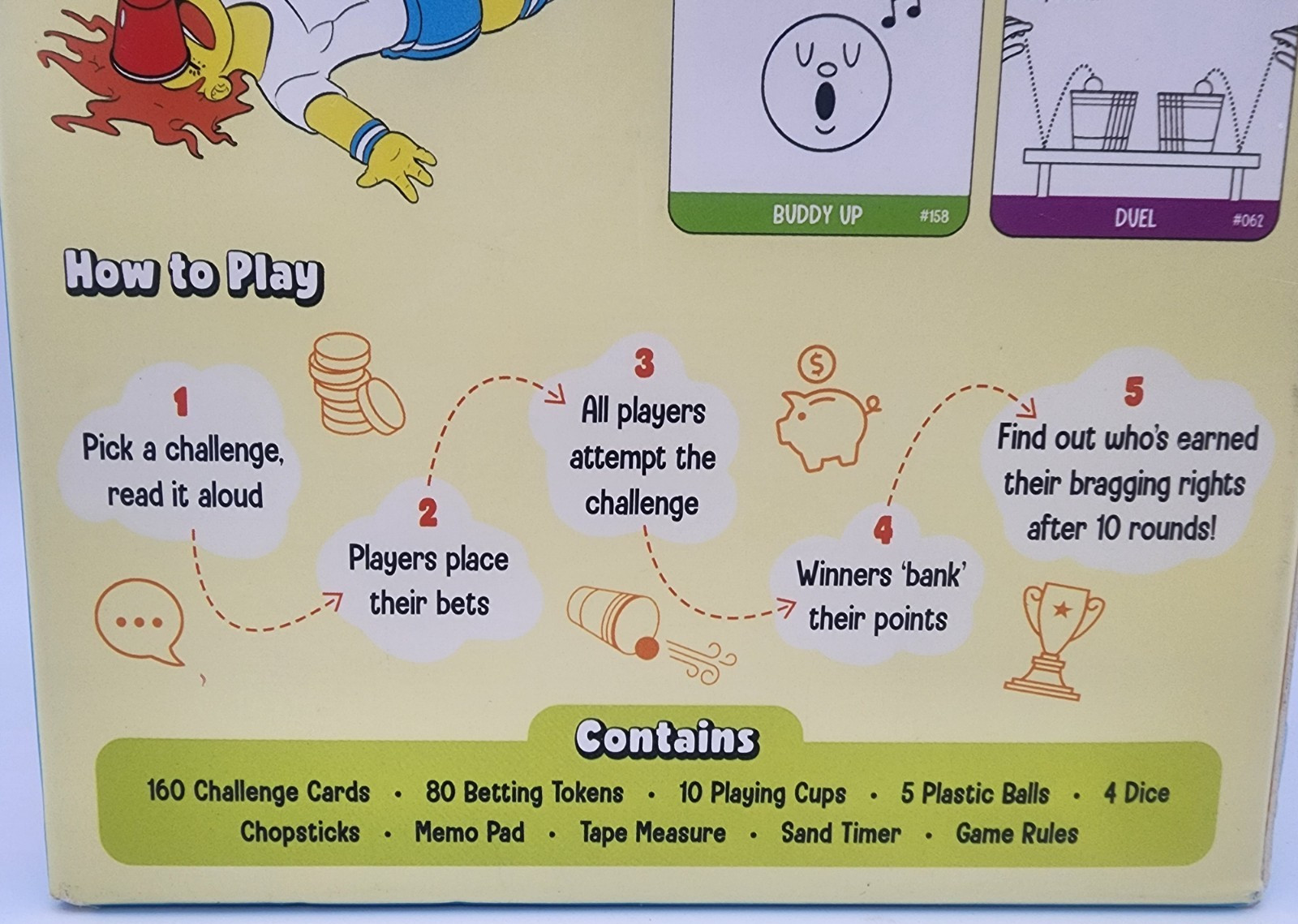 Beat That! The Bonkers Battle of Wacky Challenges Game Adults & Kids Ships FAST!
