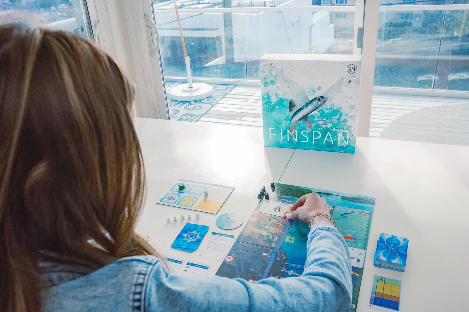 Stonemaier Games: Finspan – A Wingspan Game by David Gordon & Michael O’Conne…