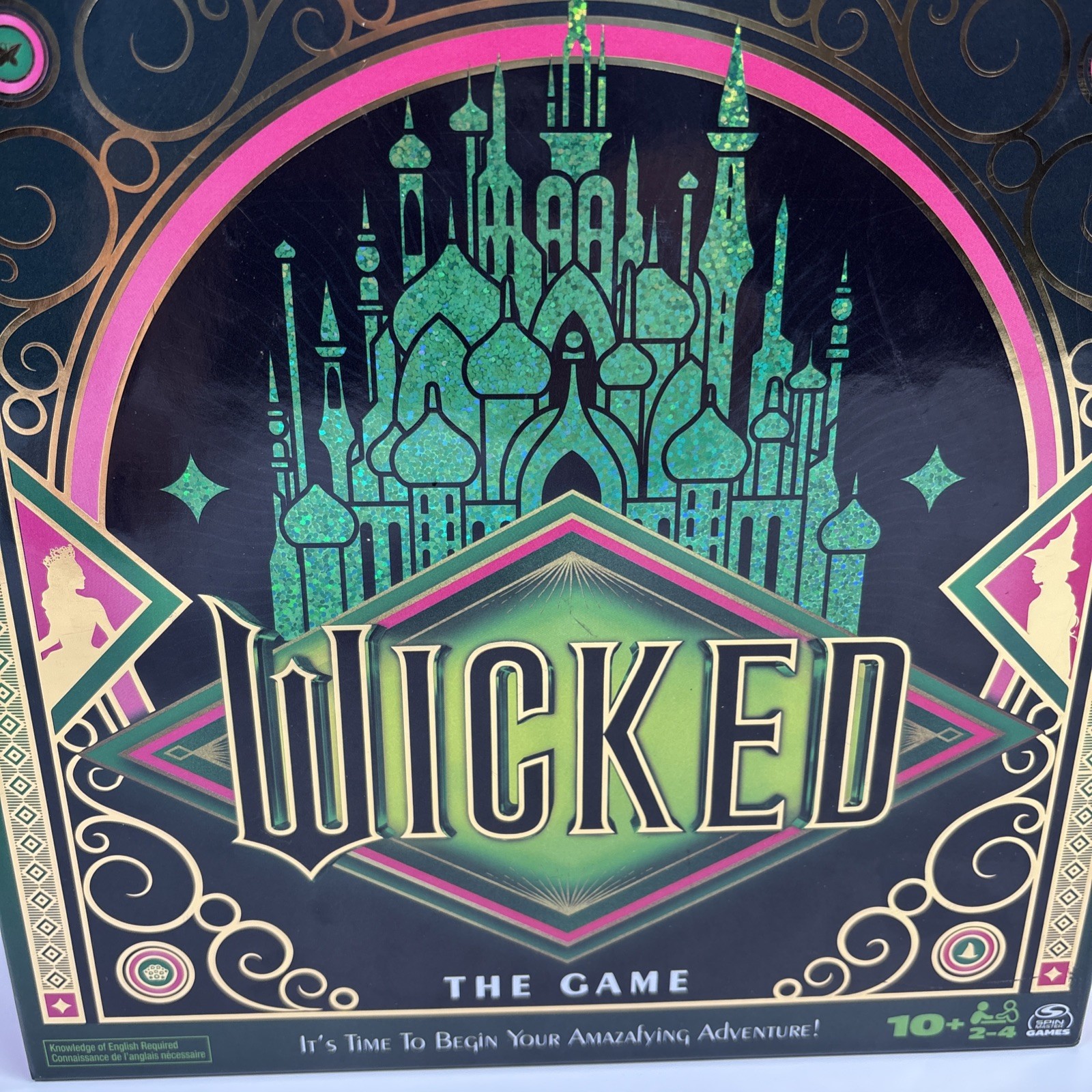 “Wicked The Game” with 3D Emerald City for Ages 10+ / 2-4 Players – BRAND NEW
