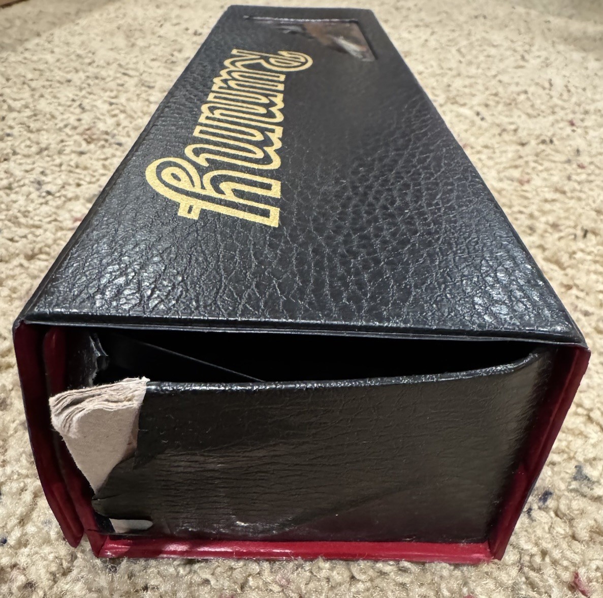 Rummy Rummikub Tile Game Set With Carry Case; USED: Missing 6 Tiles