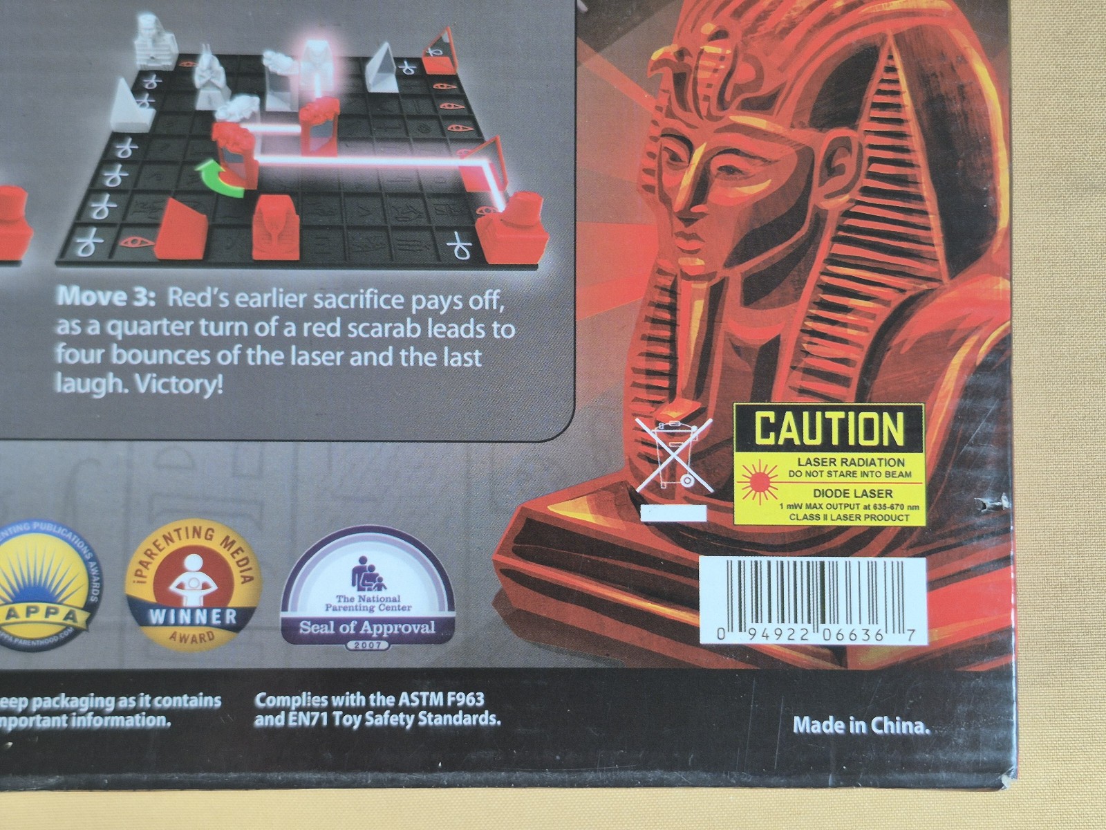 Khet 2.0 Laser Game – Laser Chess – Toy of the Year Finalist – Innovention Toys