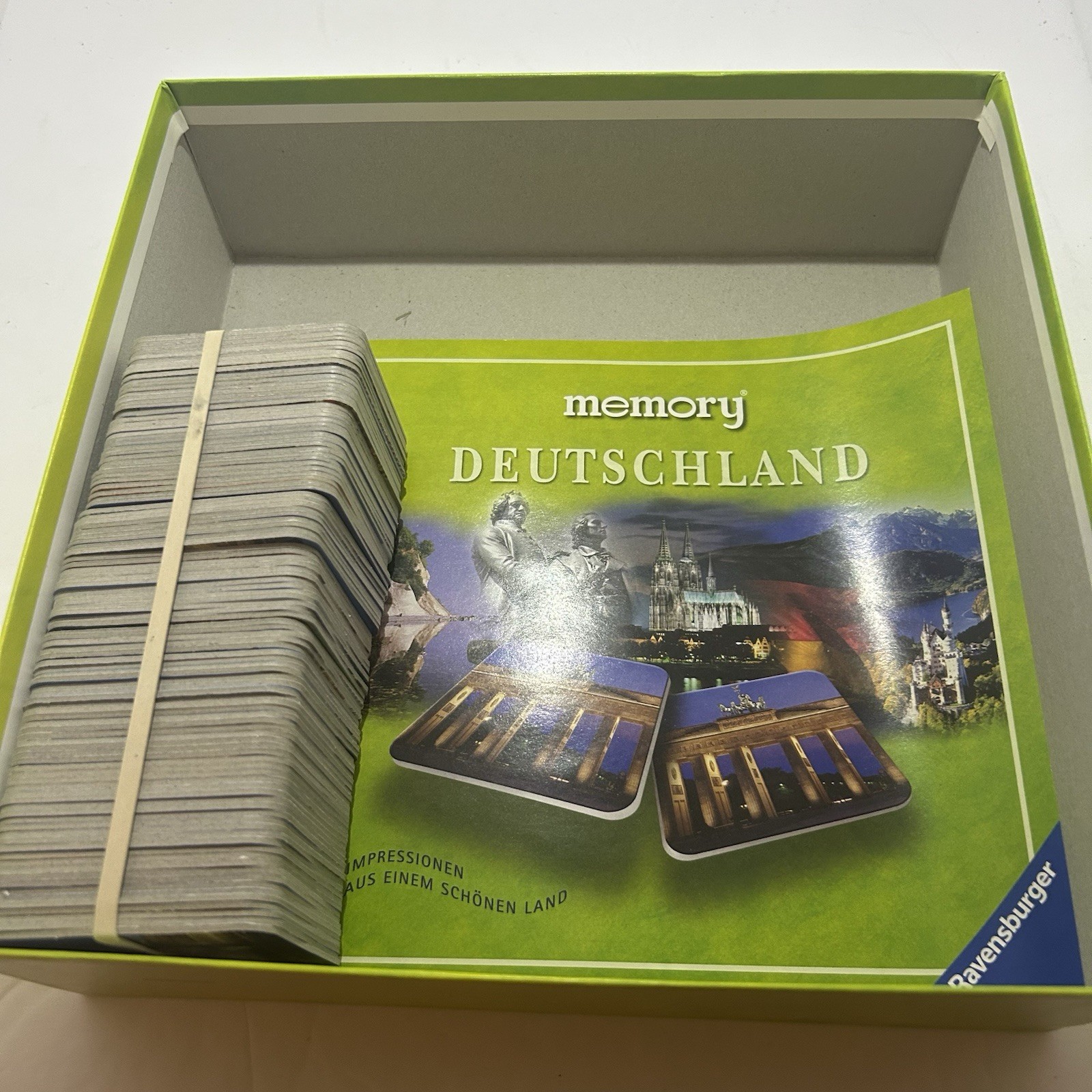 Excellent Ravensburger Deutschland Memory Tile Matching Game Complete