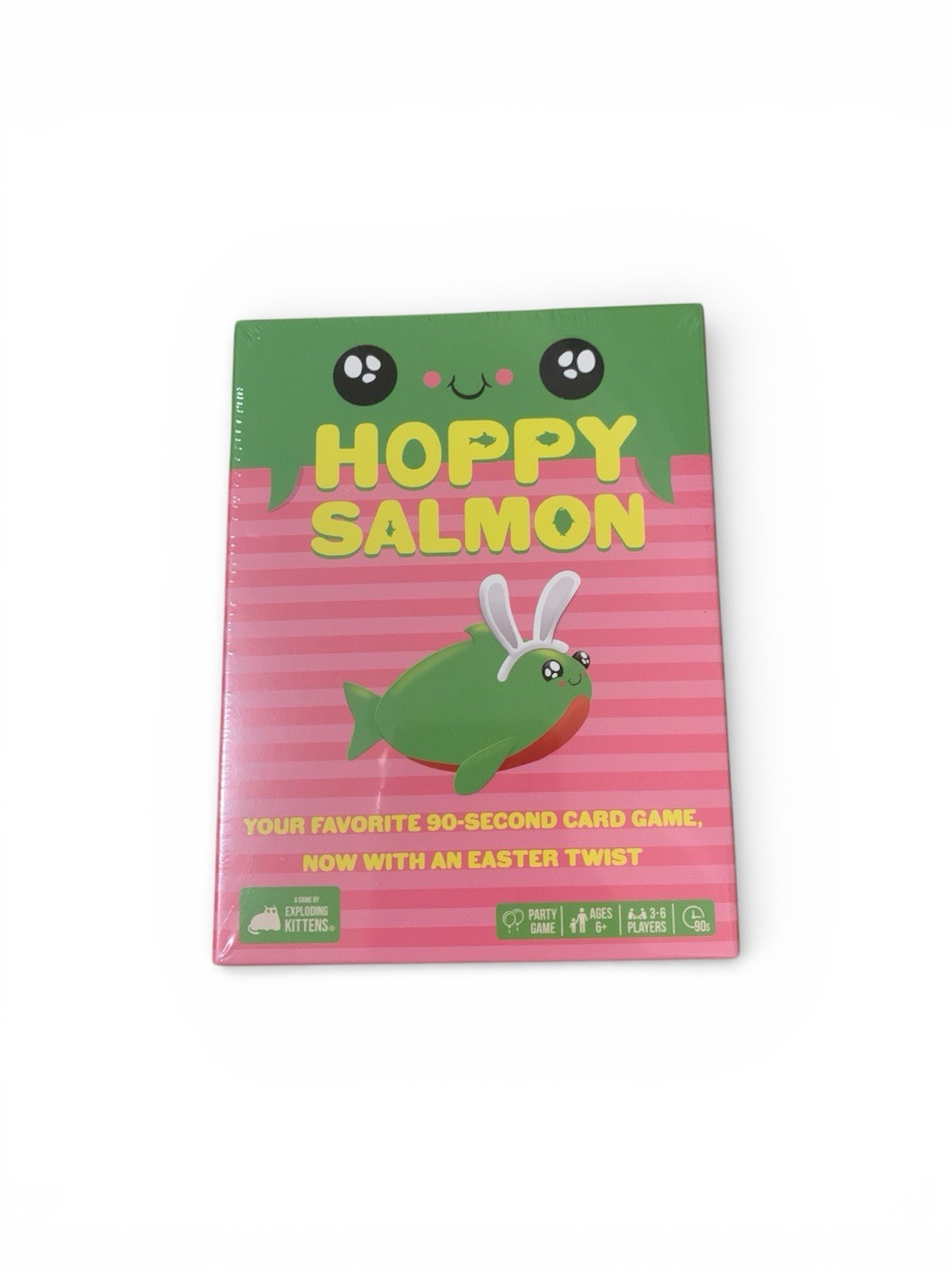 Hoppy Salmon Party Game Exploding Kittens Easter Edition New Sealed